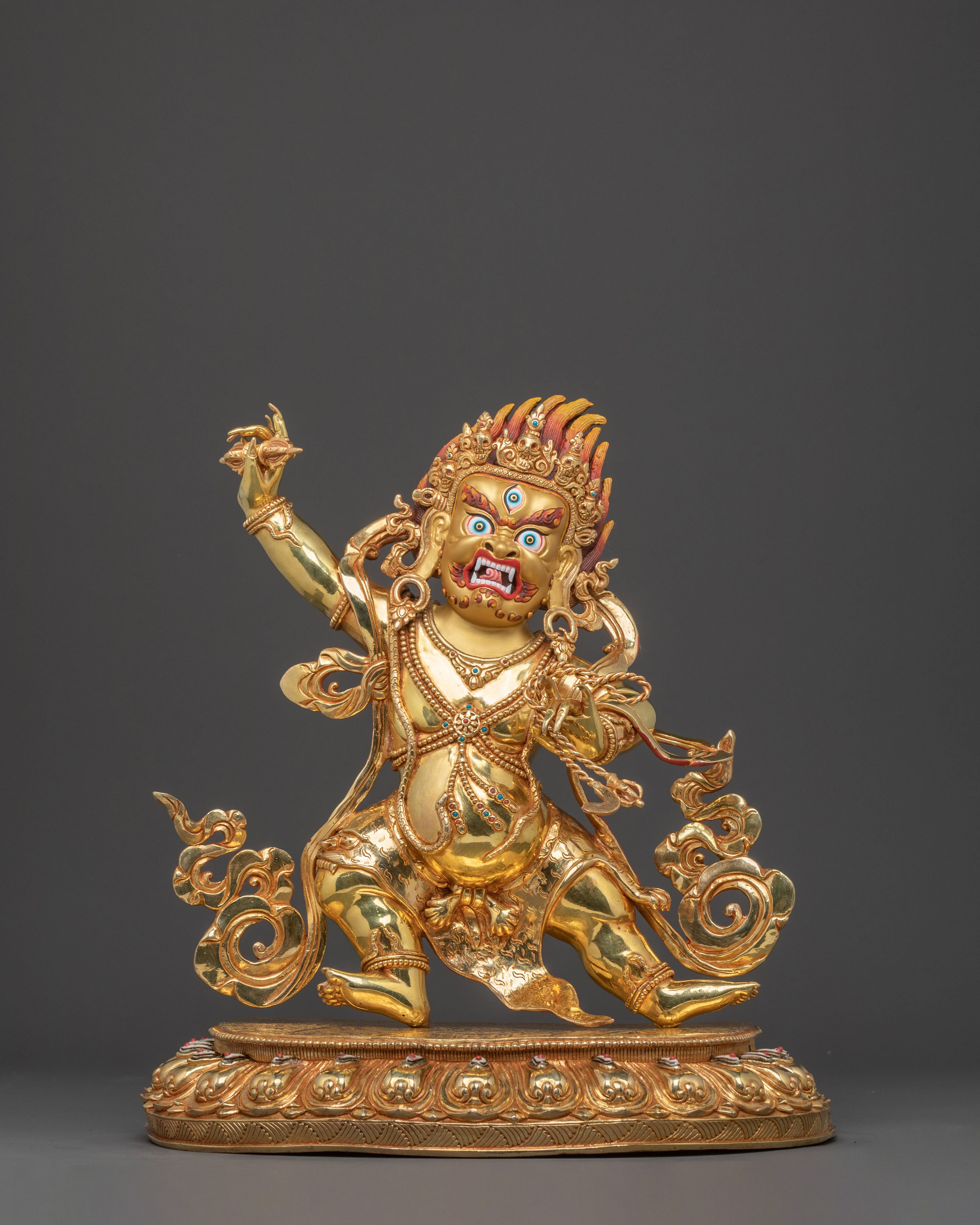 Bodhisattva Vajrapani Sacred Golden Statue