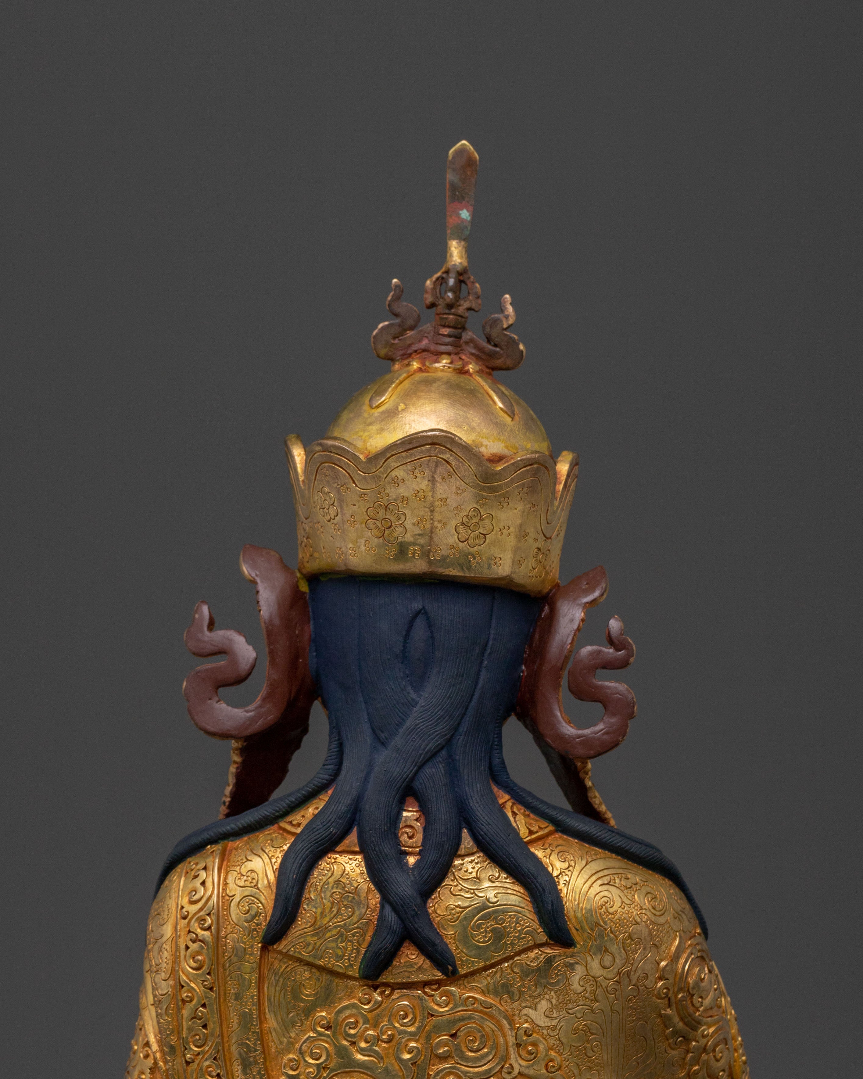 Handmade Guru Rinpoche Statue | Spiritual Protector