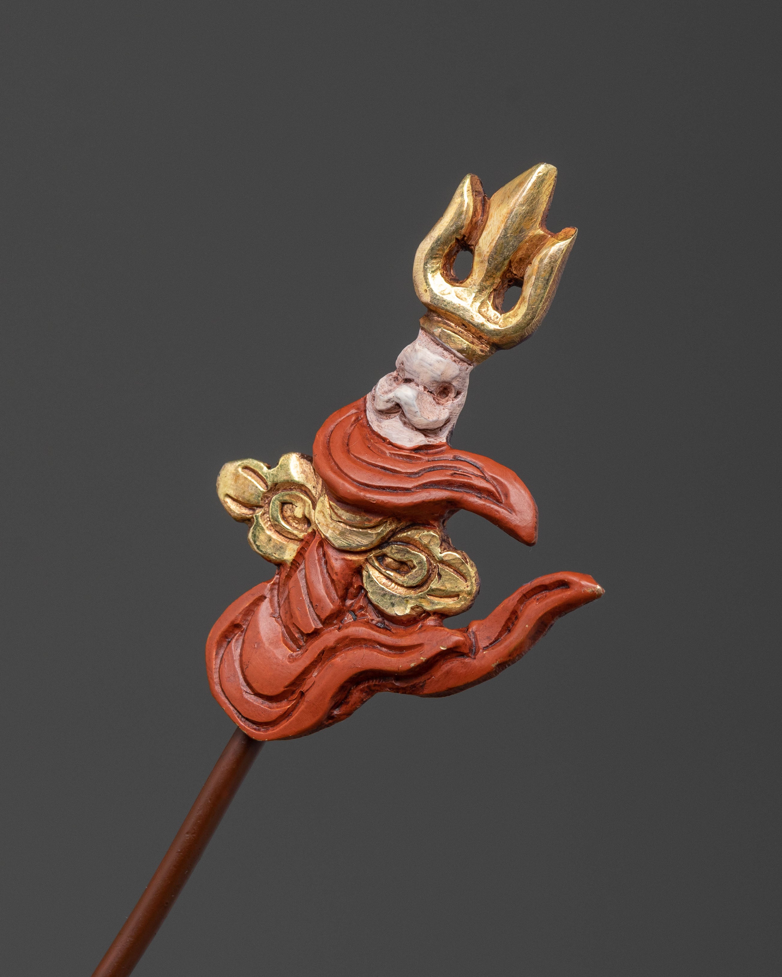 Four Armed Mahakala Sculpture | Protector Deity