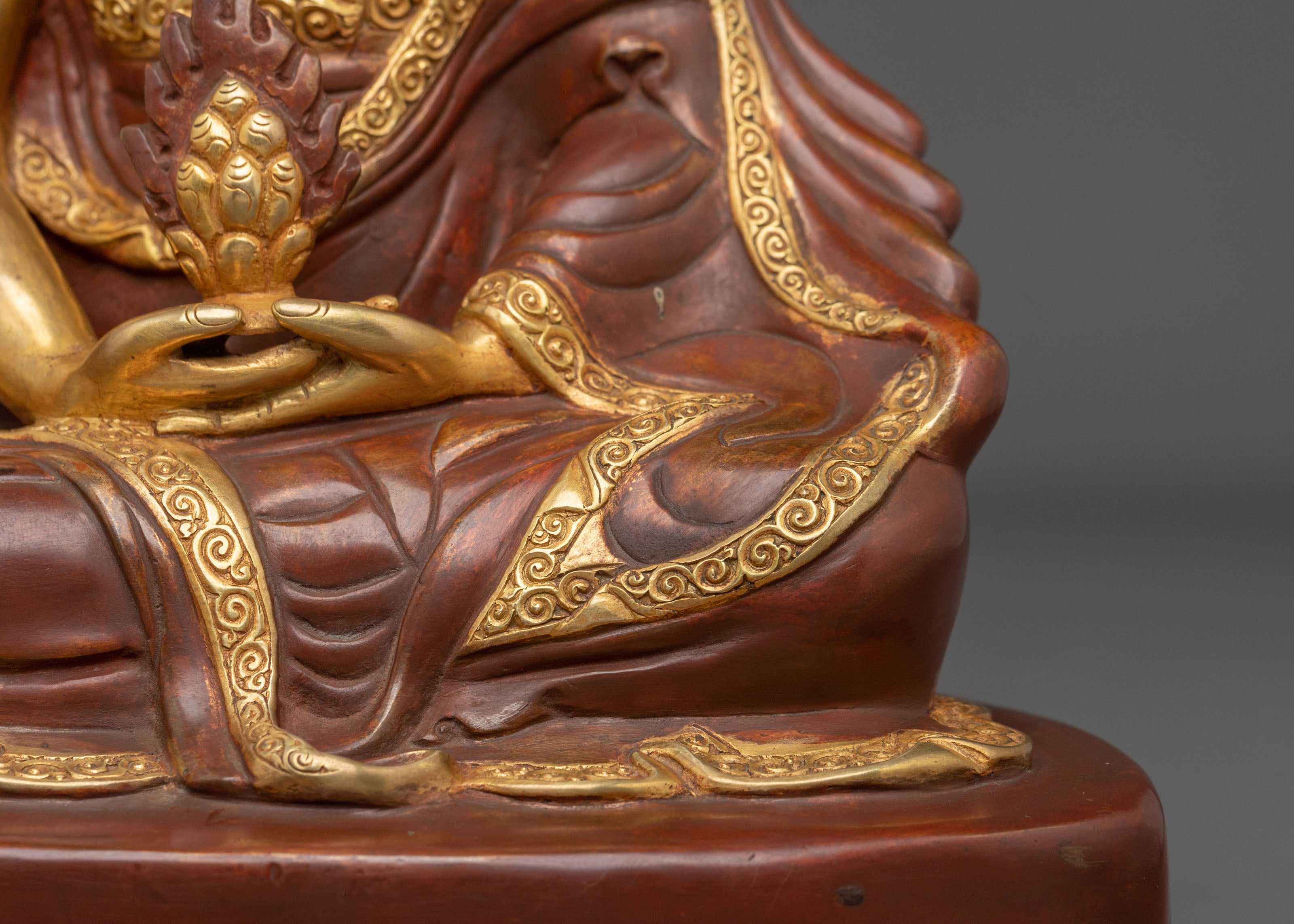 Kagyu Masters Statue Collection | Figurines with Copper Body
