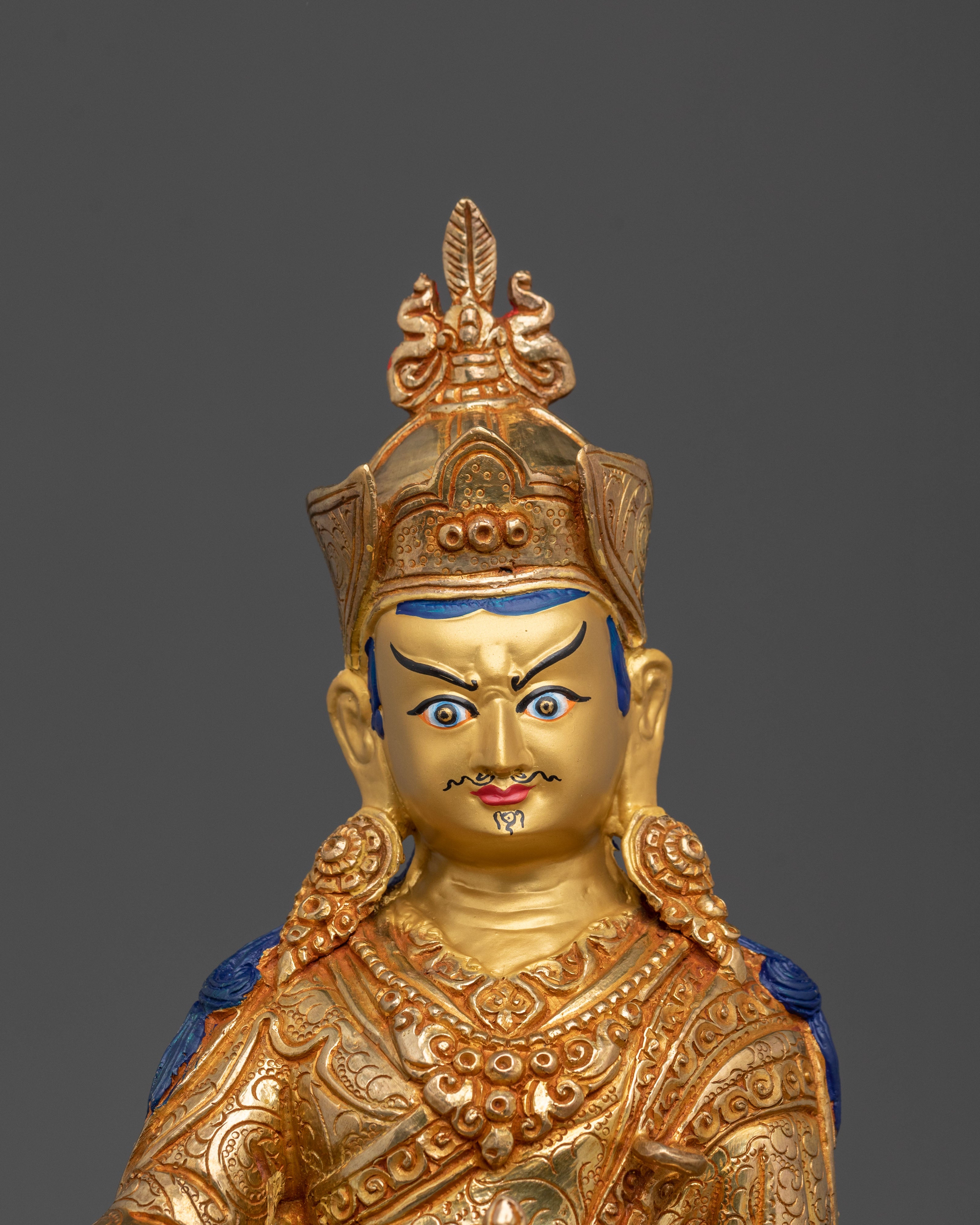 Guru Padmasambhava Himalayan Statue | Home Decor