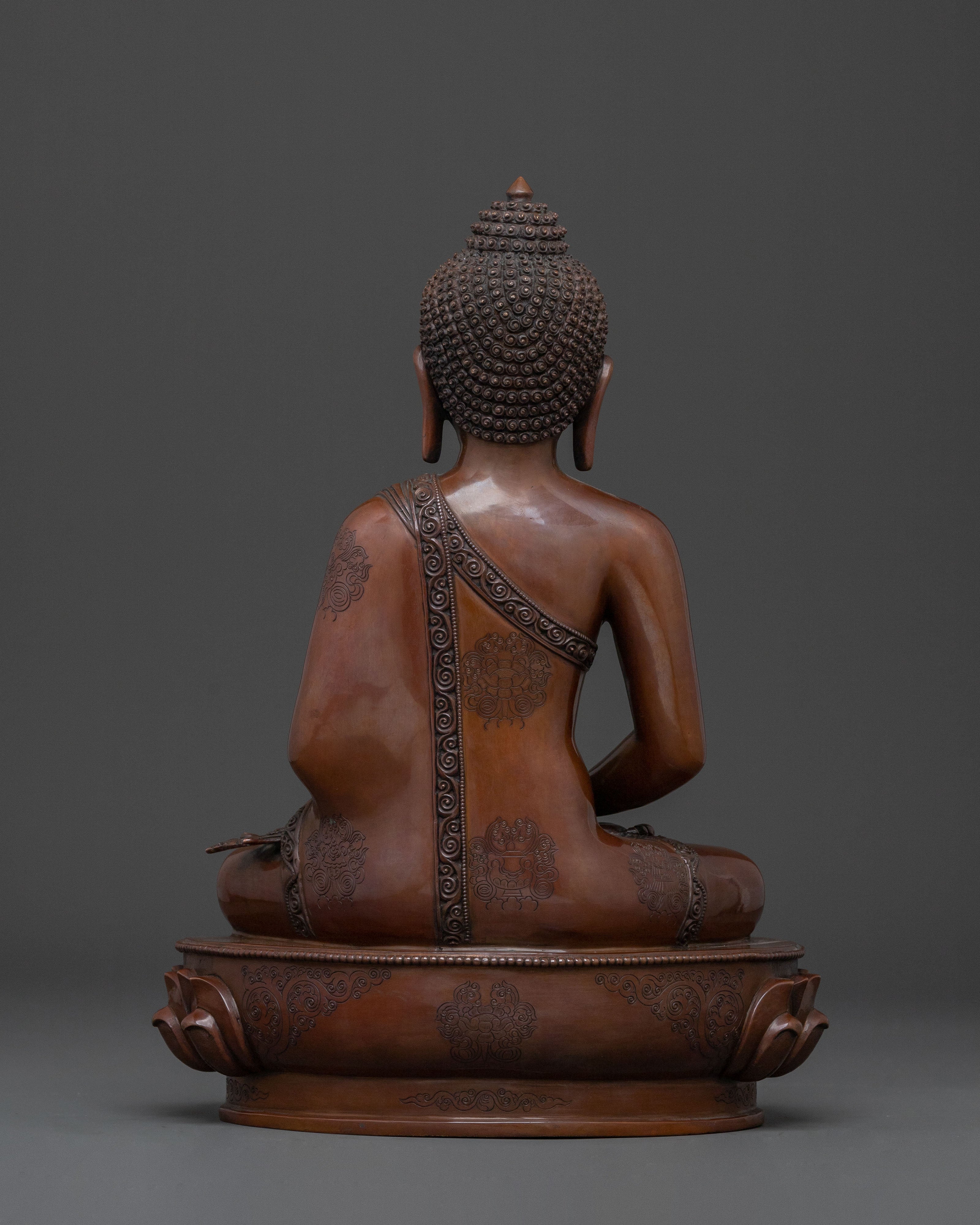 Handcrafted Amitabha Buddha Statue: Spiritual Decor