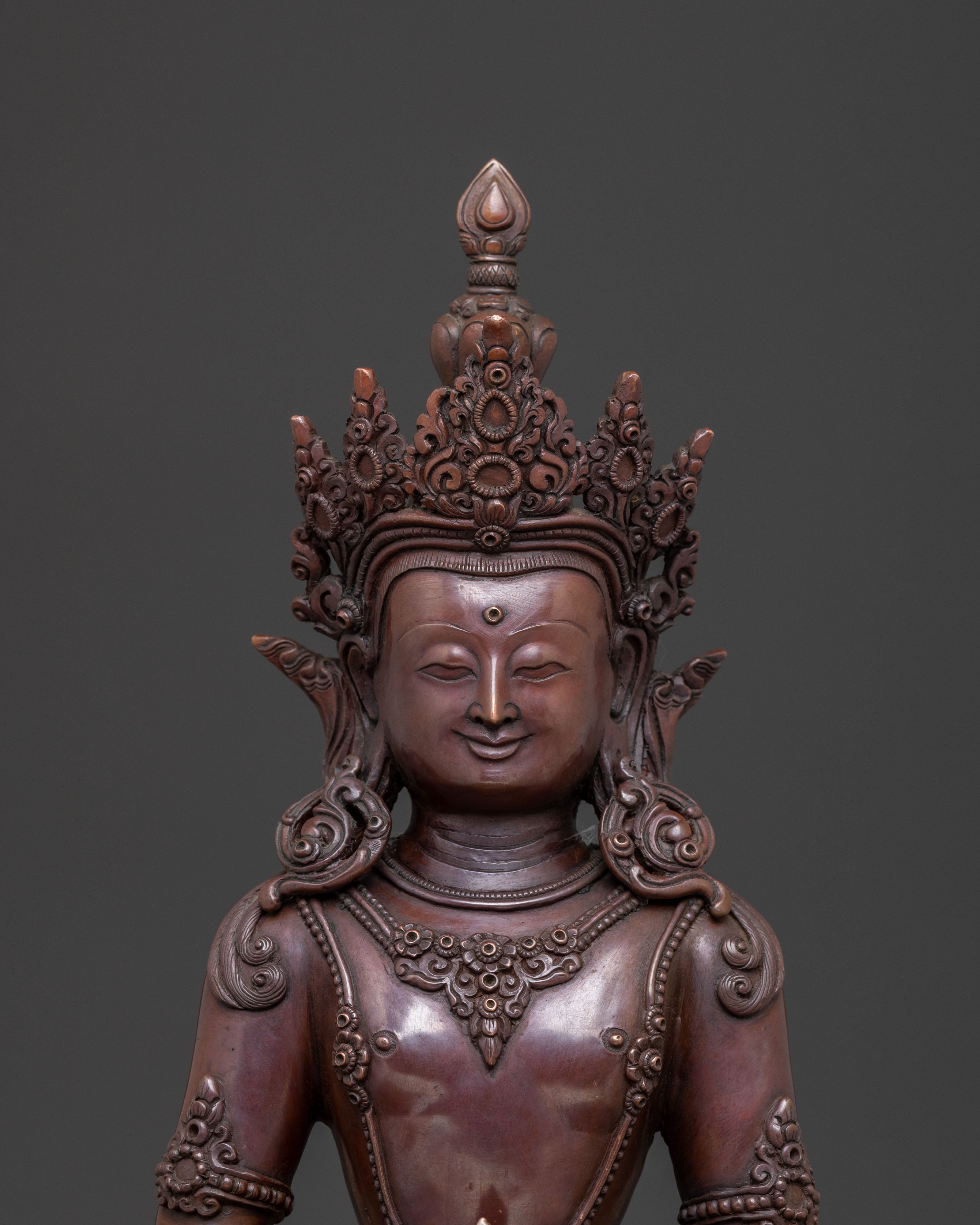 Amitayus Statue: Lord of Infinite Life