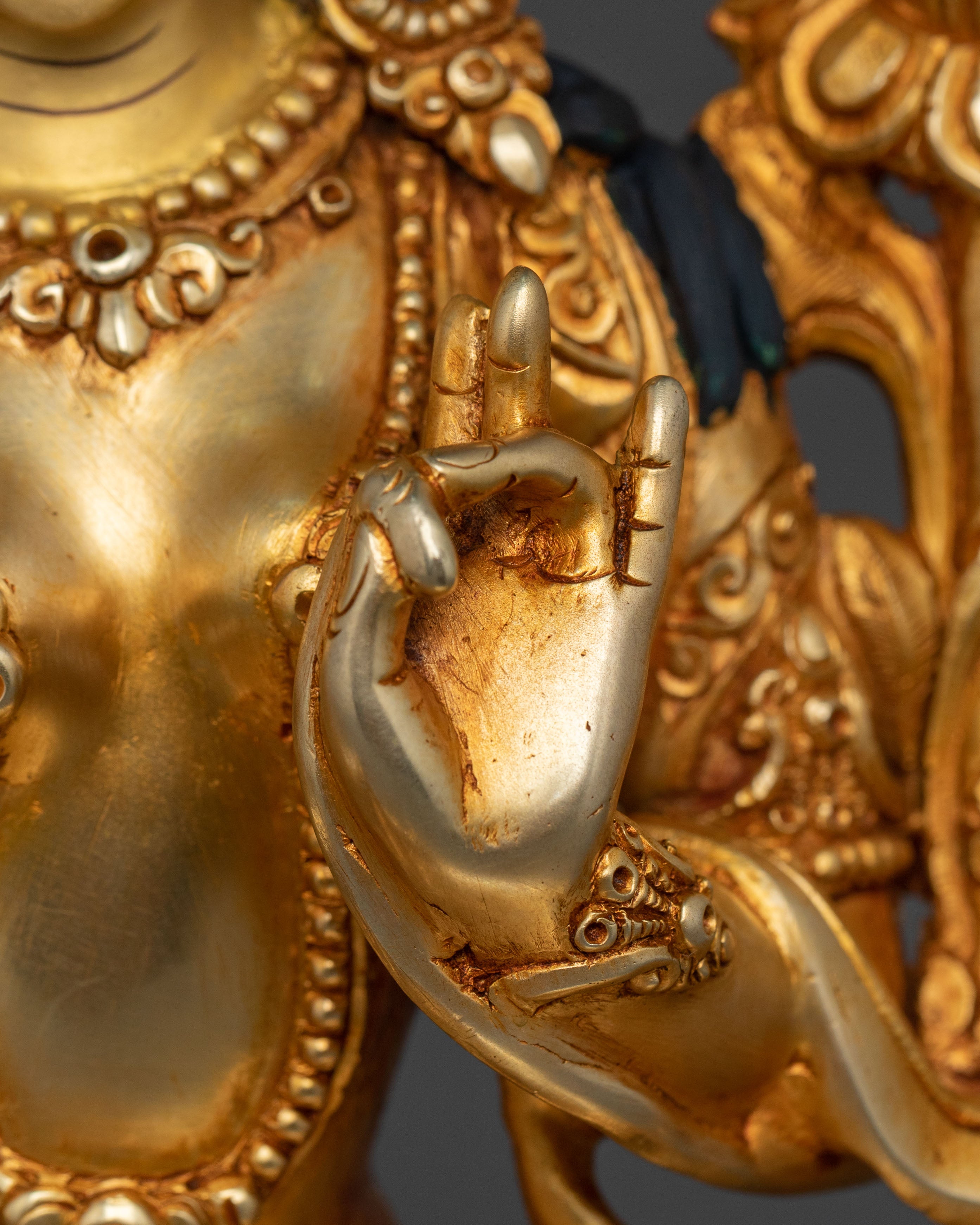 Green Tara Statue | Tibetan Goddess of Protection