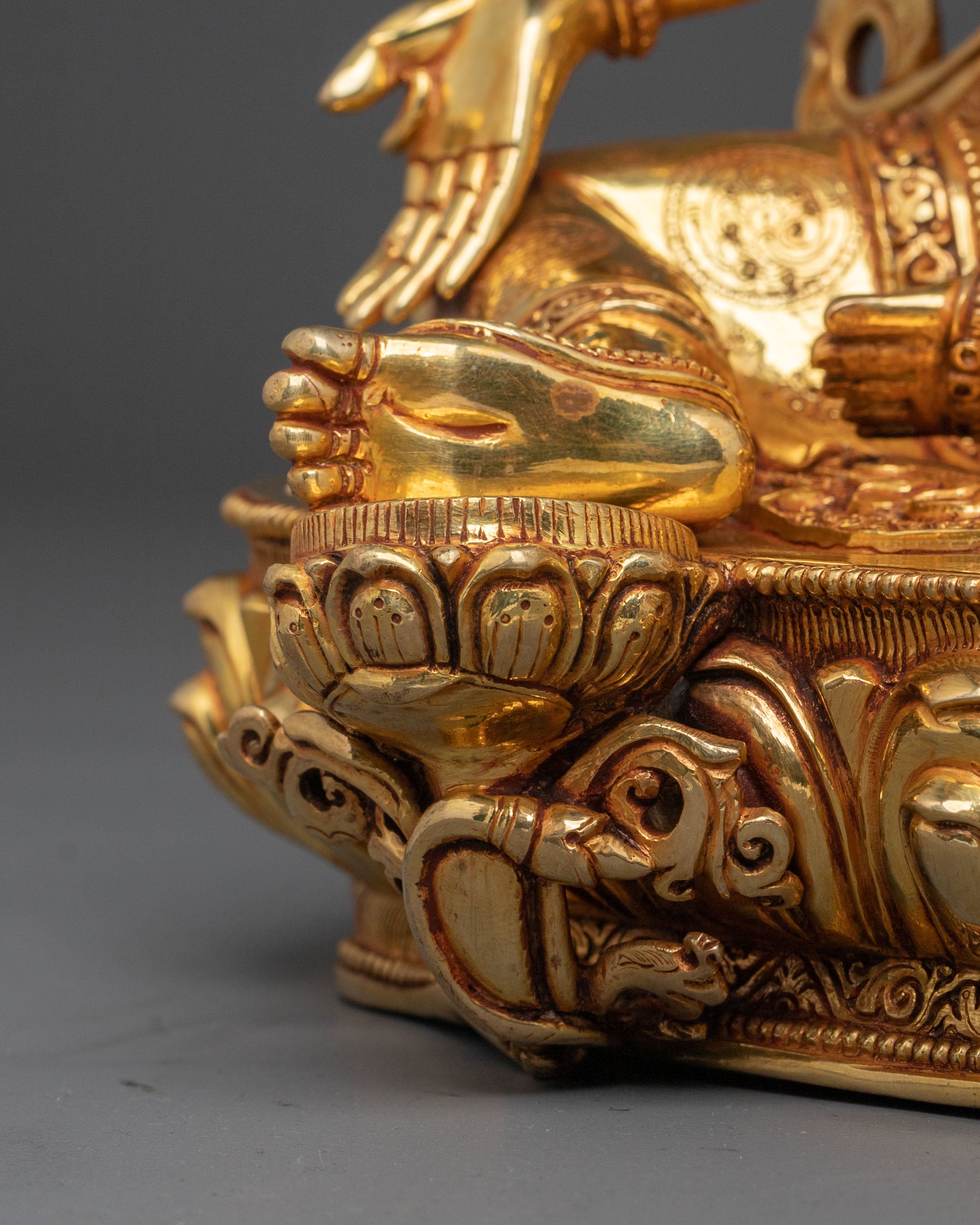 Green Tara Statue | Sacred Buddhist Goddess