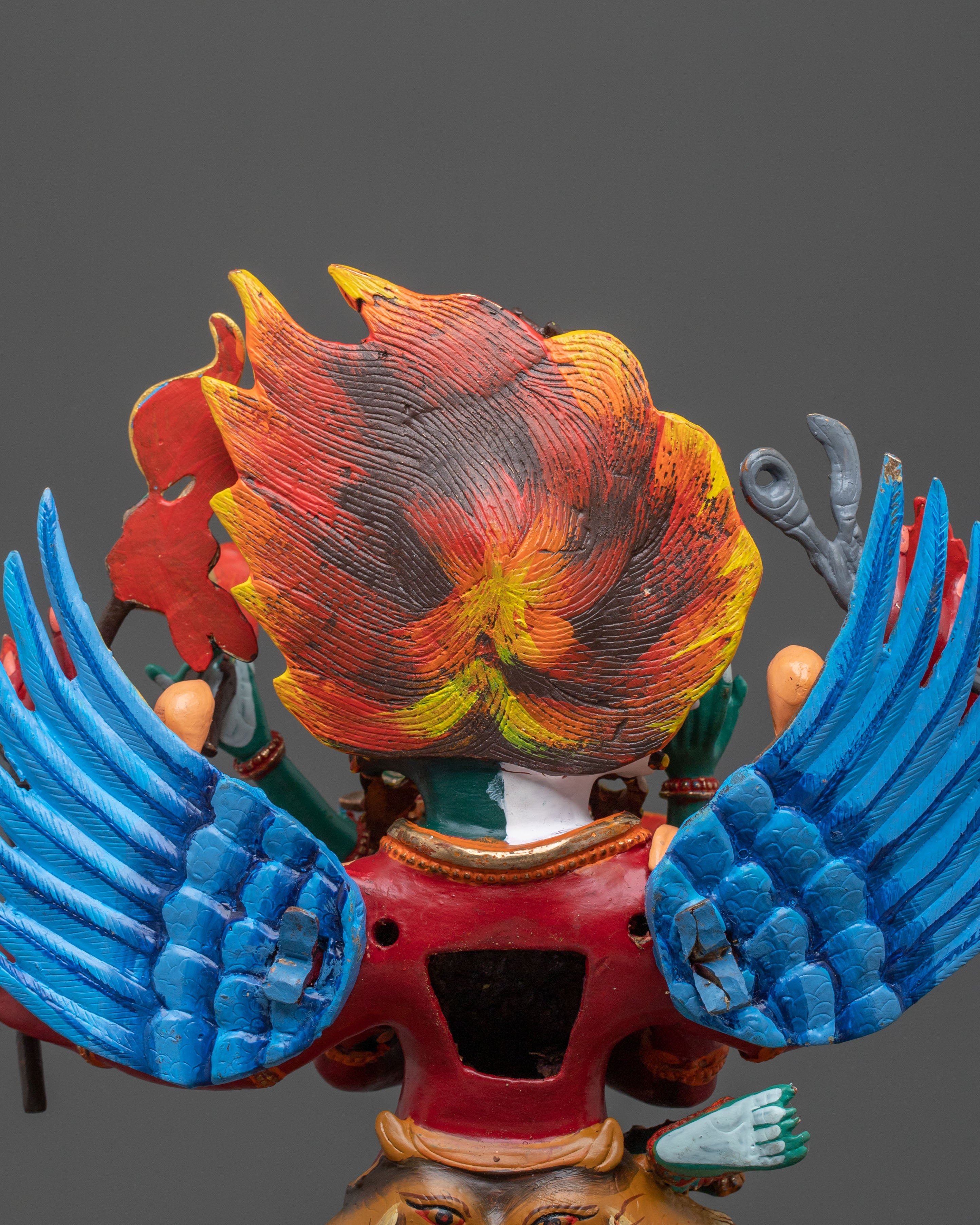 Handcrafted Heyagriva Sculpture | Wrathful Deity of Protection