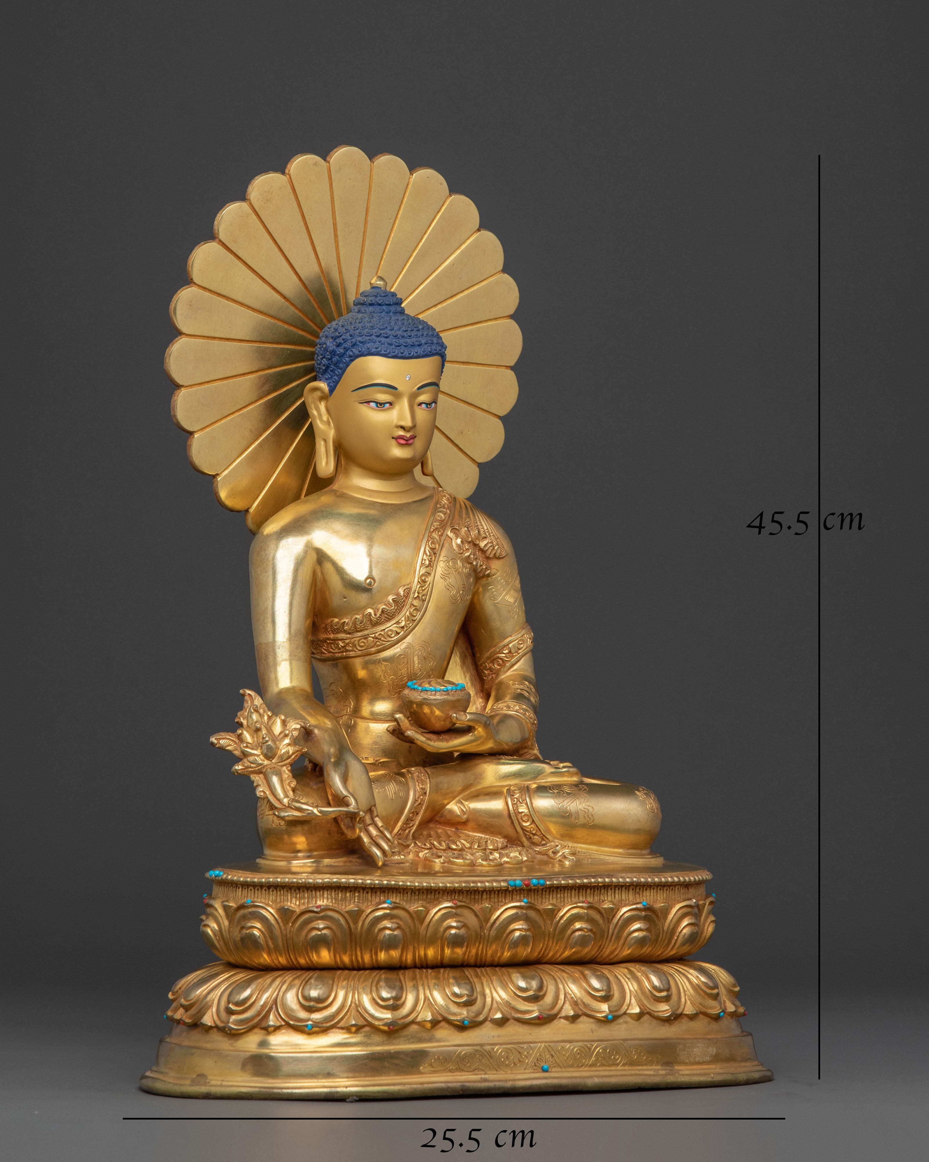Medicine Buddha Spiritual Statue | Healing Figurine