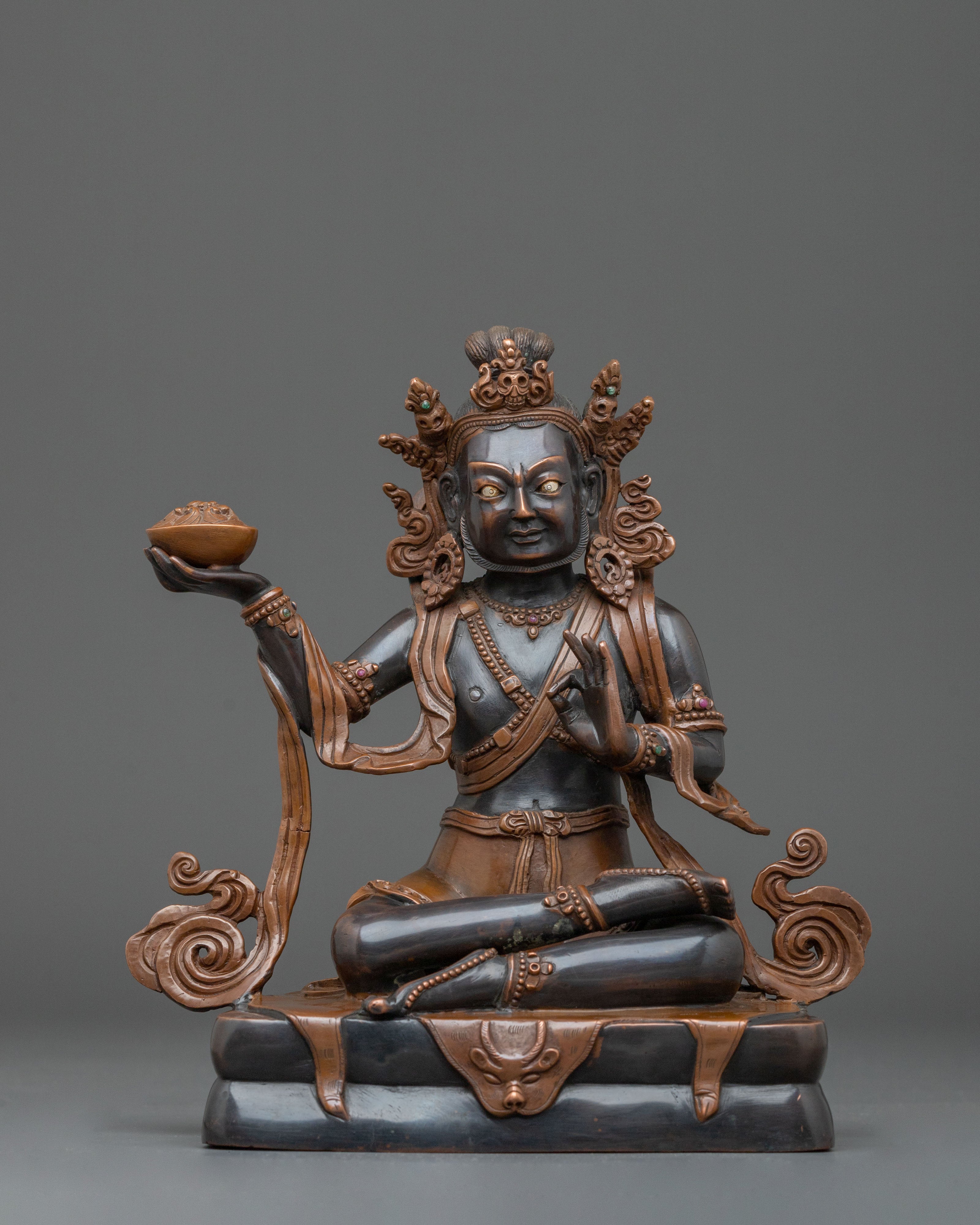 Tibetan Buddhist Master Naropa Statue: Spiritual Decor