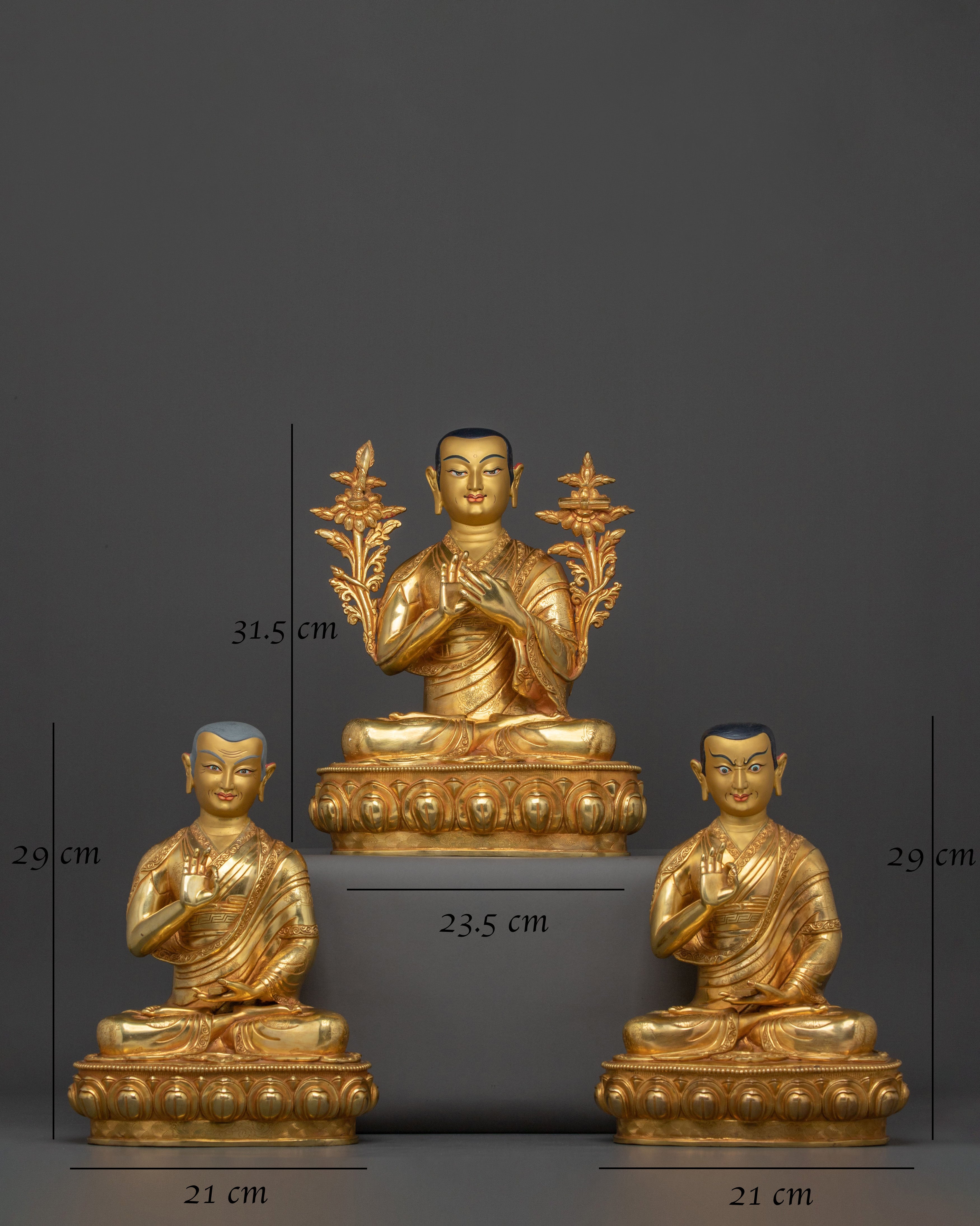 Tsongkhapa with Disciples | Founder of the Gelug Tradition