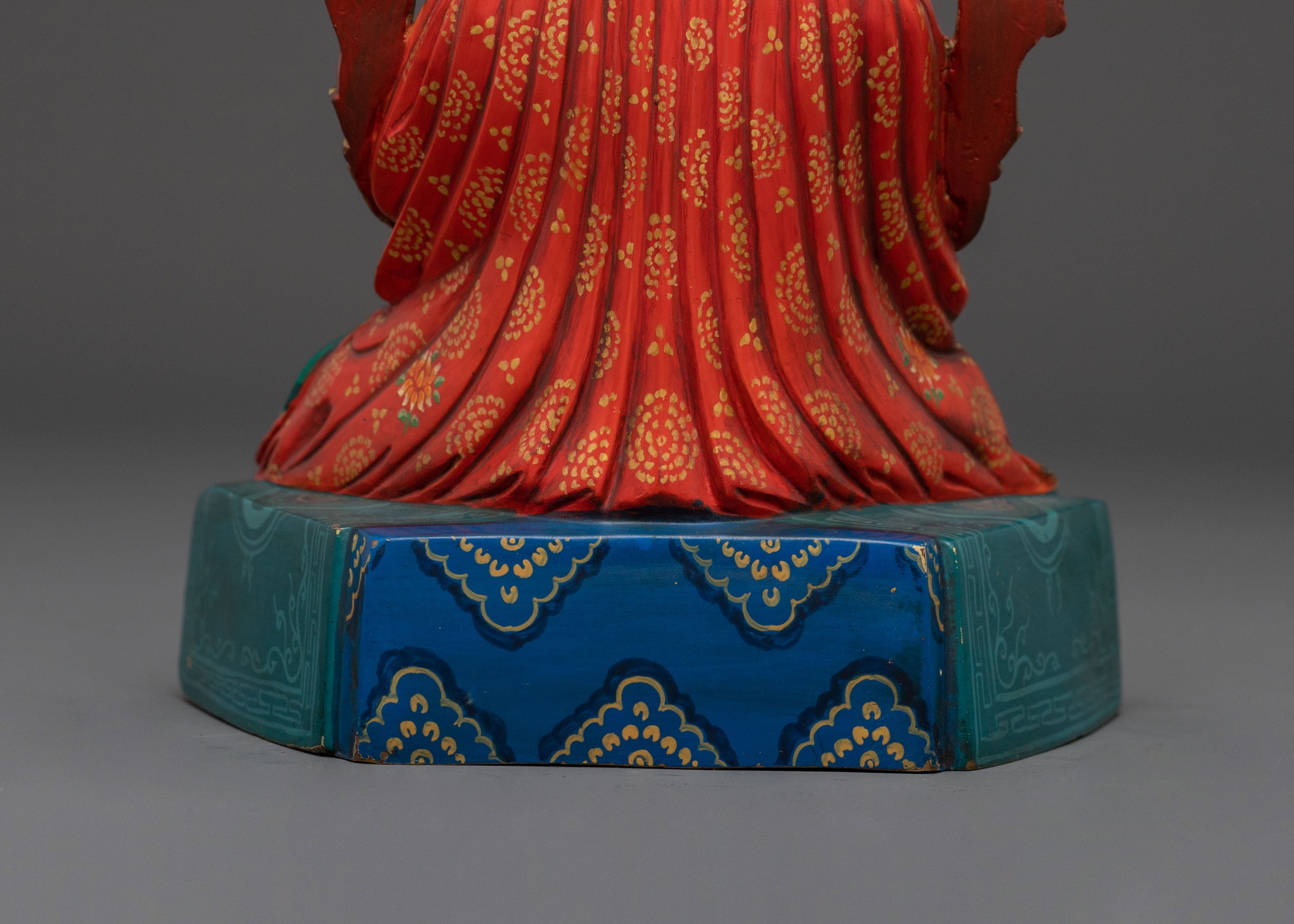16th Karmapa Handcrafted Statue | 24K Gold Gilded