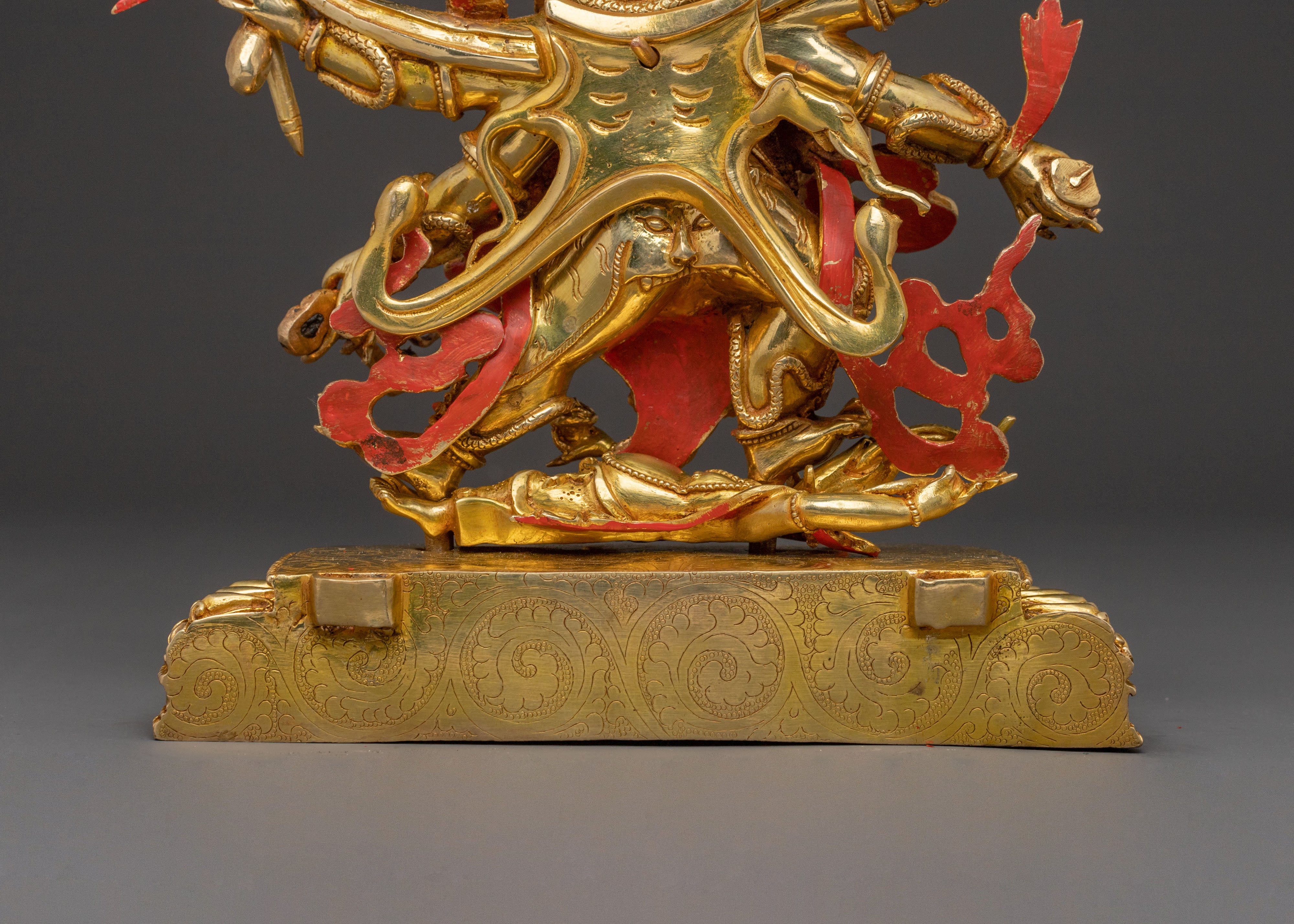 Protector Six Armed Mahakala Statue