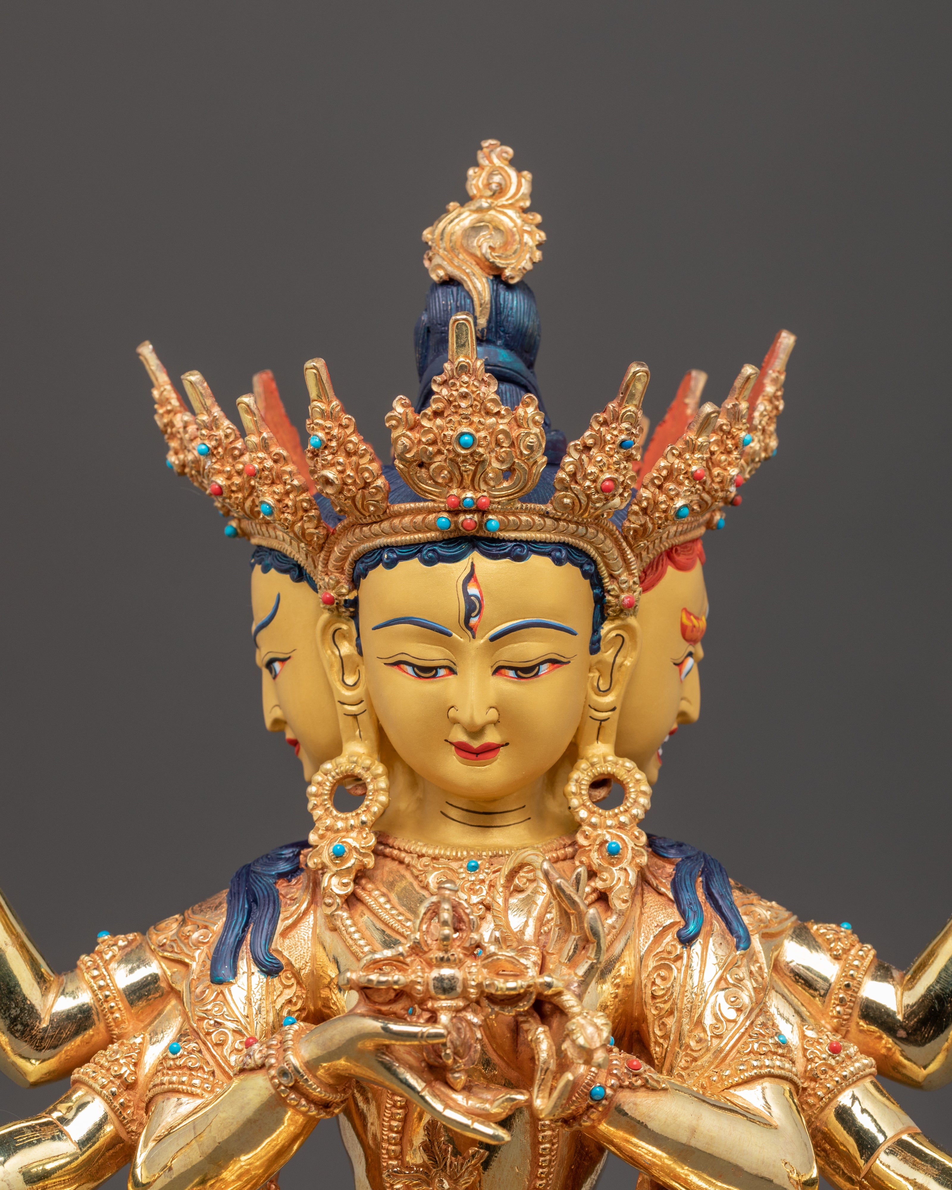 Statue of Victorious One: Ushnishavijaya Namgyalma