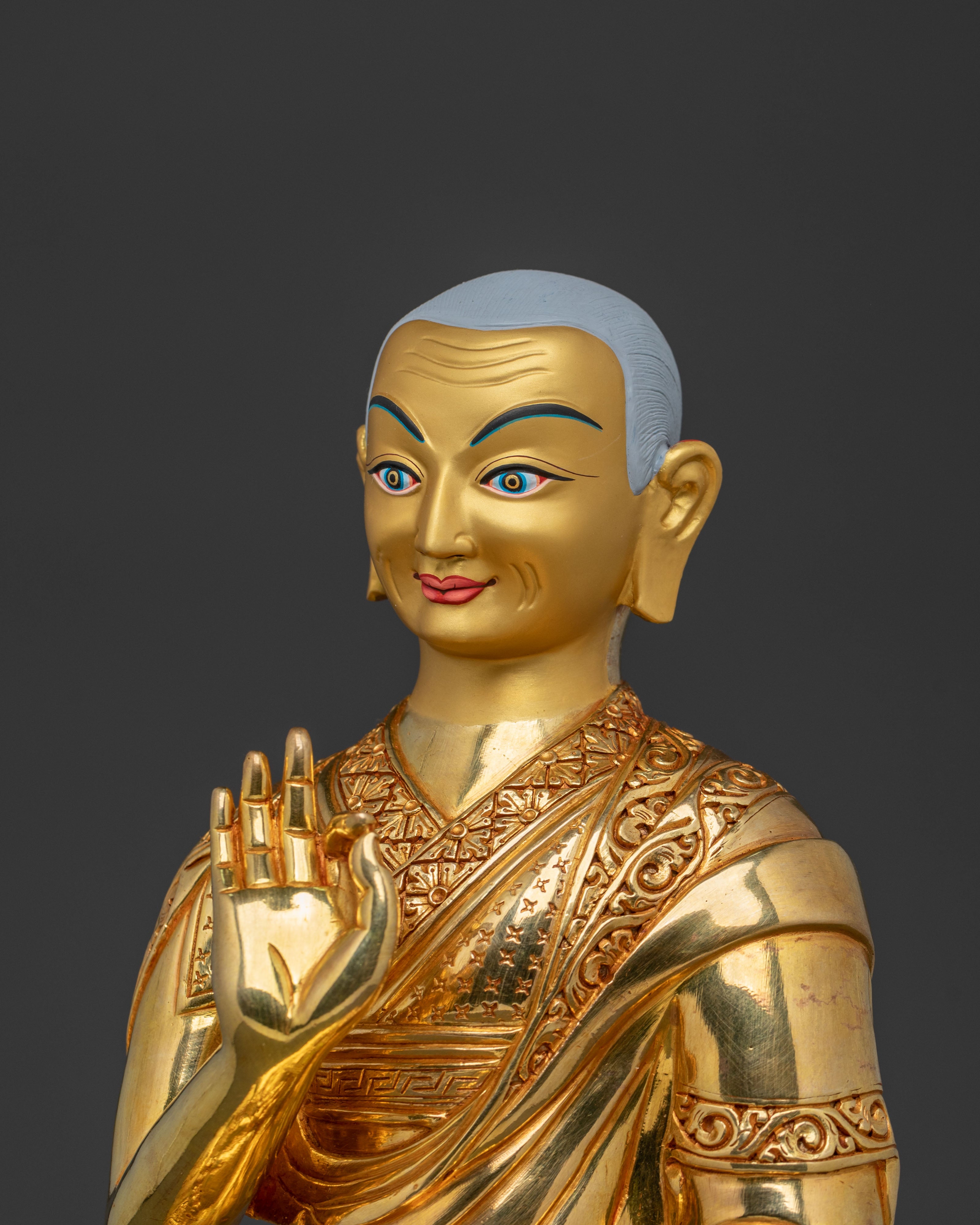 Disciples Figurines of Tsongkhapa | Altar Home Decor