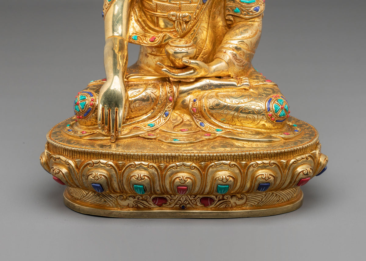 Spiritual Sage Shakyamuni Buddha Copper Statue
