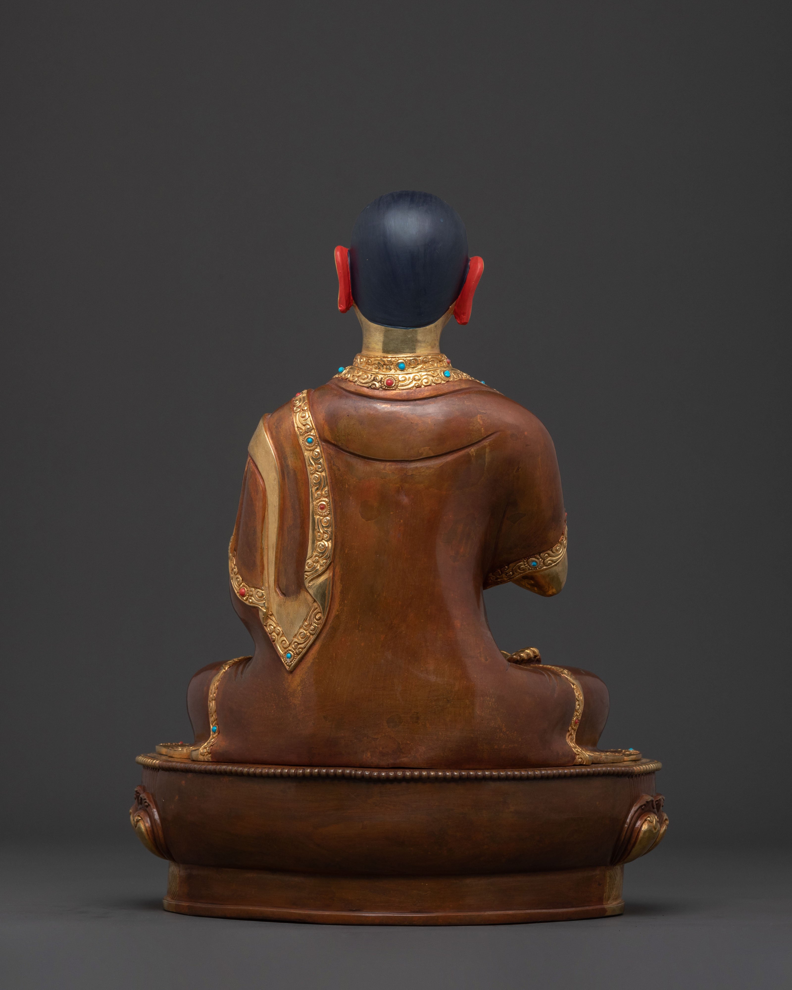 Handcrafted Tsongkhapa Traditional Statue with Disciples