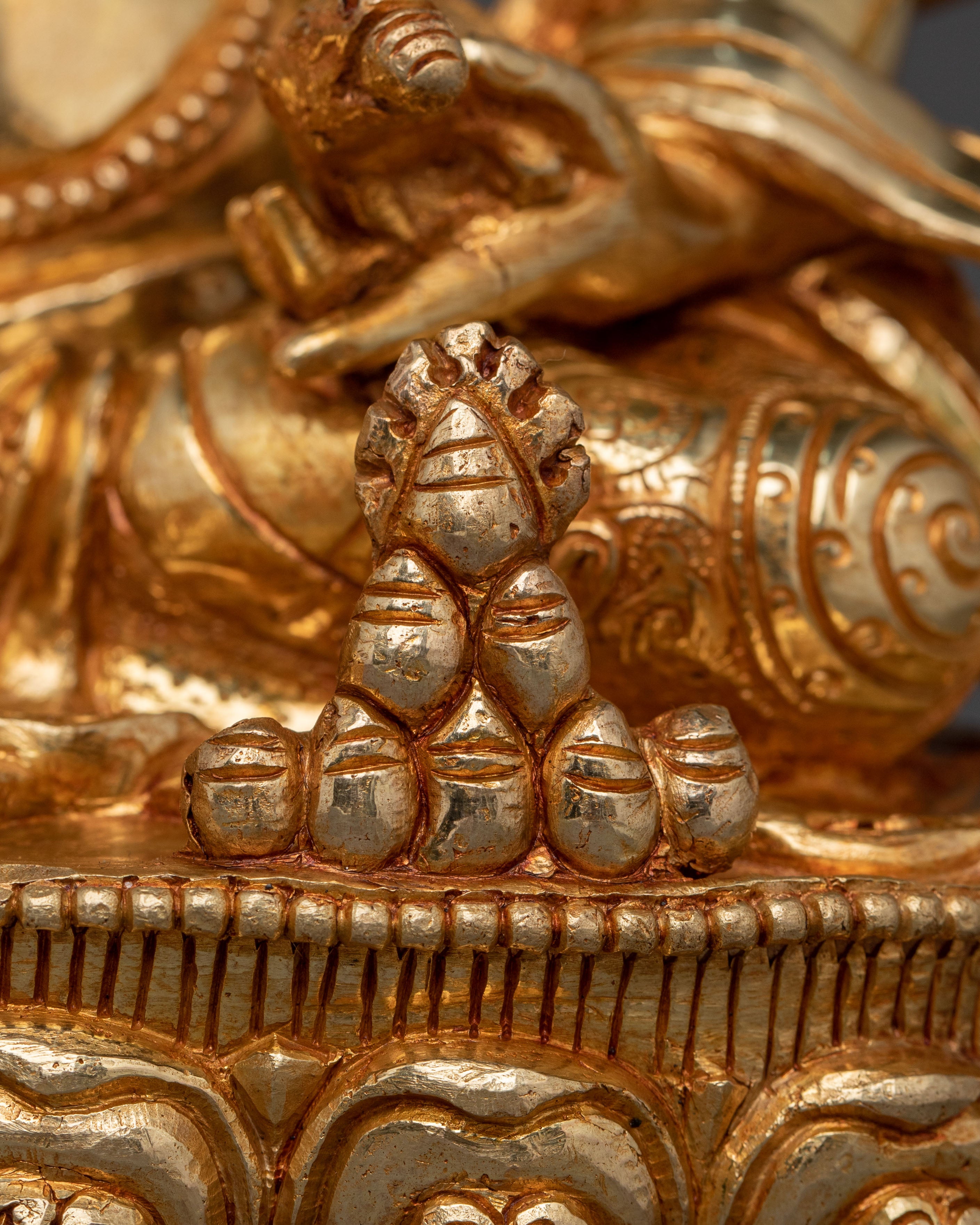 Dzambhala Spiritual Decor Statue | Tibetan Wealth Deity Sculpture