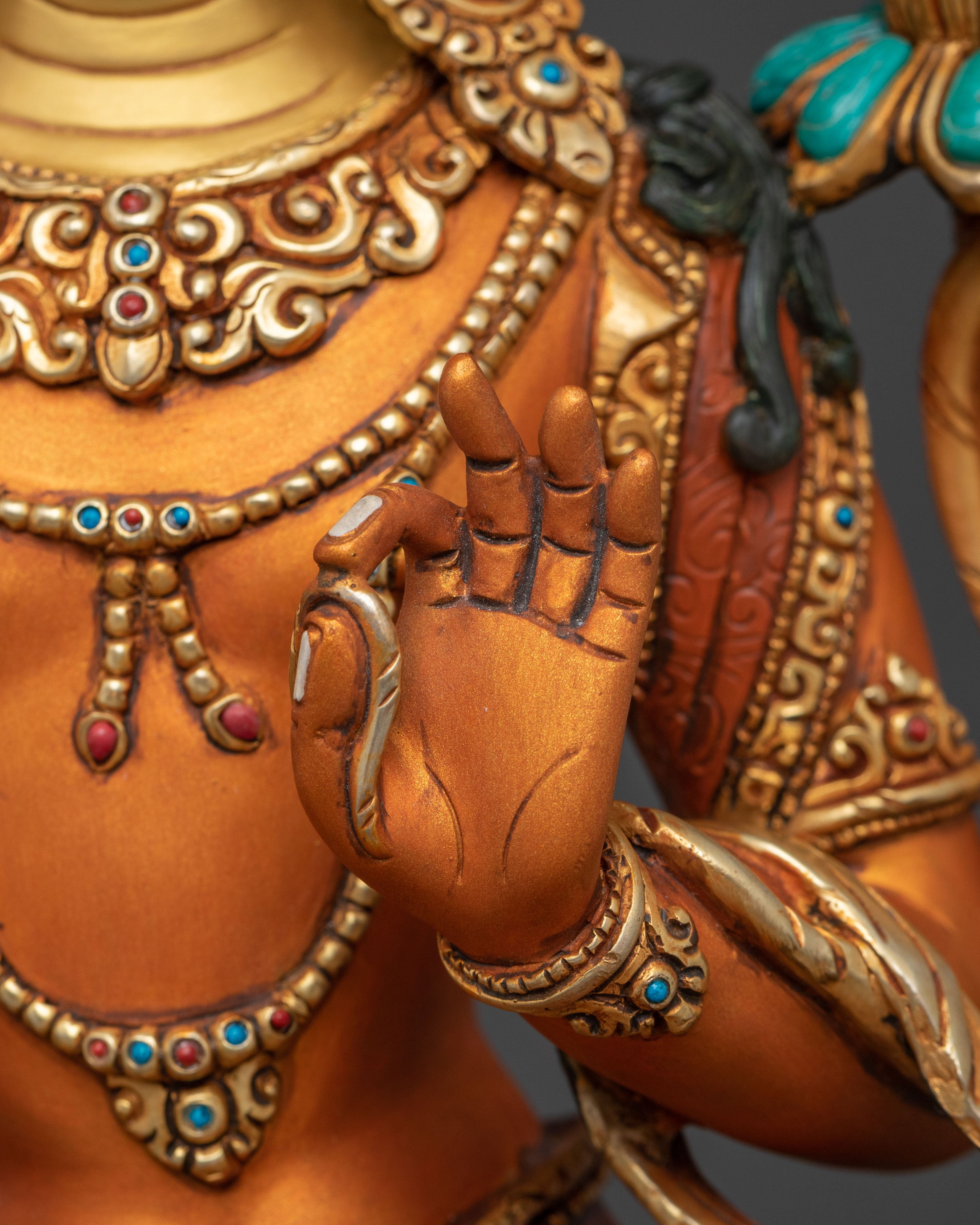 Simhanada Manjushri Statue | Divine Wisdom