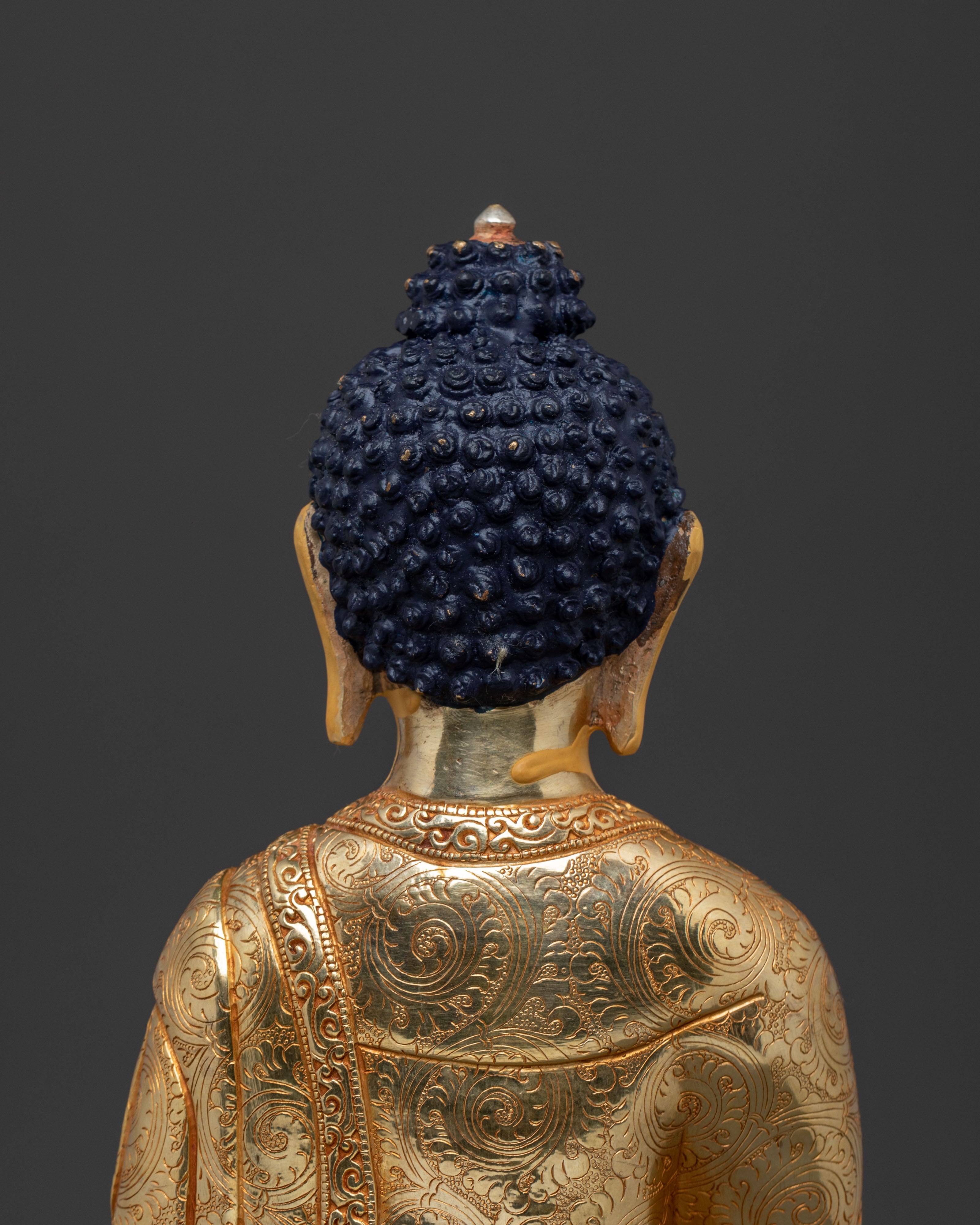 Amitabha Buddha Statue | 24K Gold Gilded Copper Statue