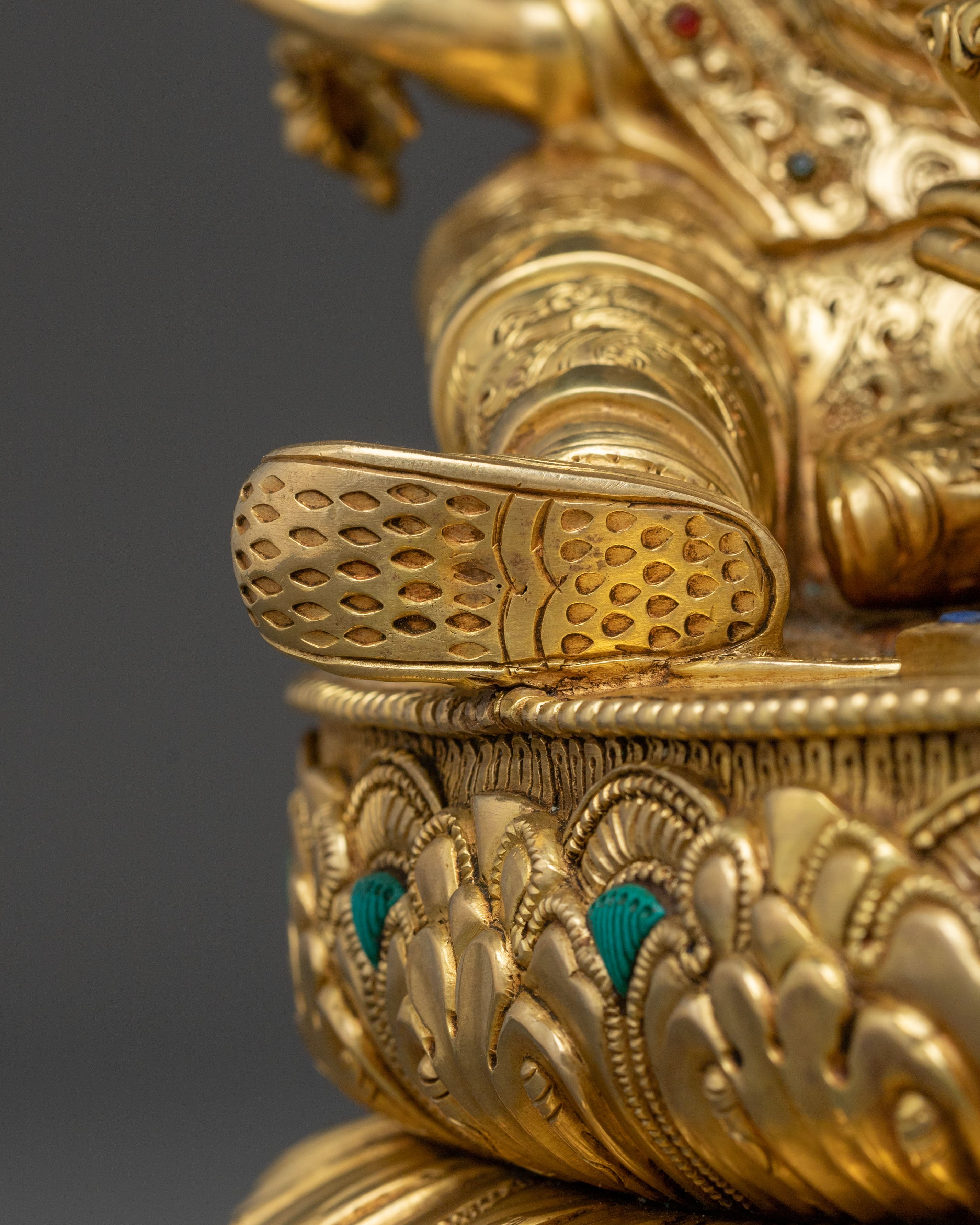 Lotus Born Guru Rinpoche Icon | Lotus-Born Master and Tantric Guru