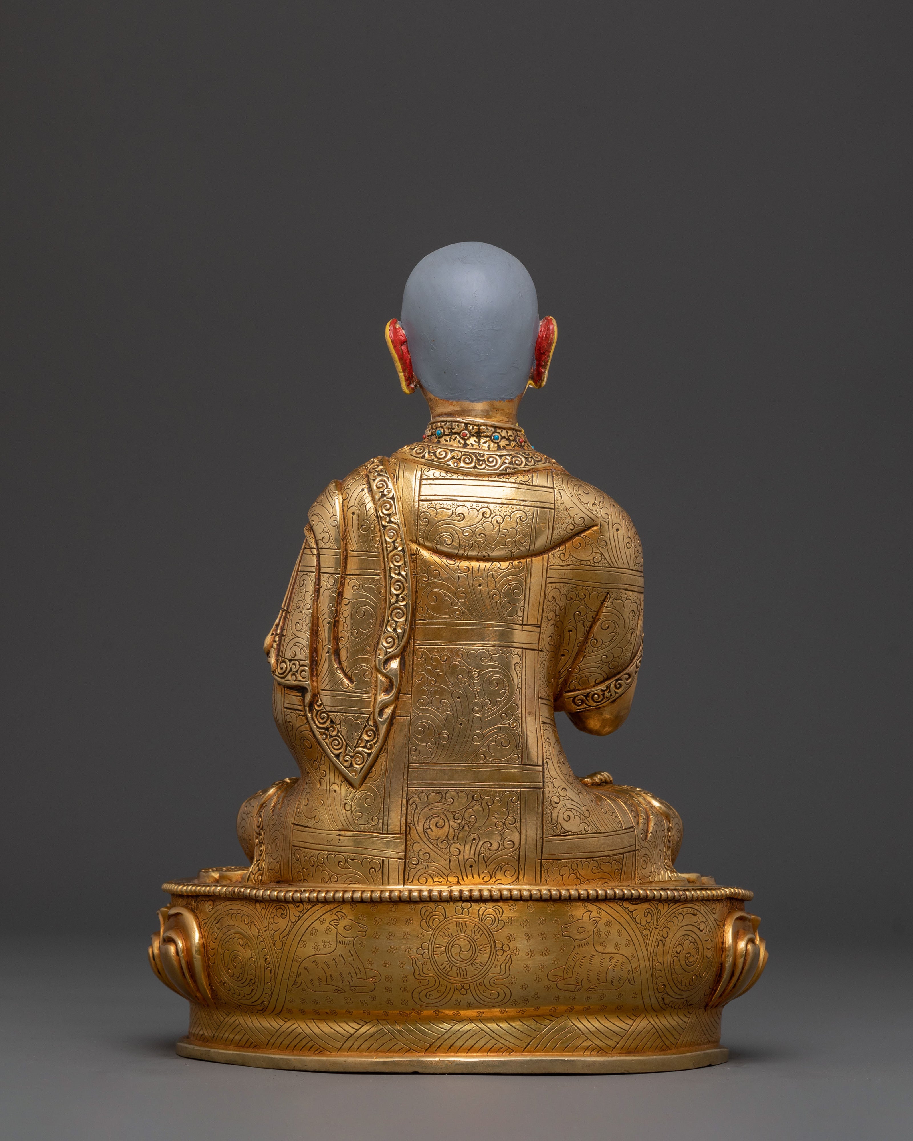 Tsongkhapa Sacred Statue with Disciples | Spiritual Icons