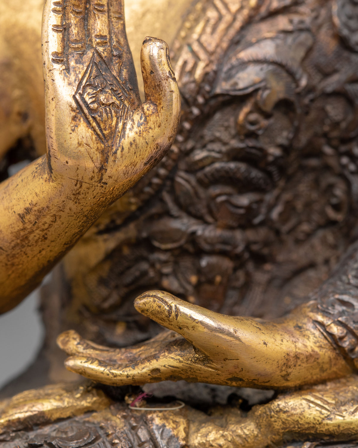 Amogasiddhi Oxidized Statue | Symbol of Fearlessness