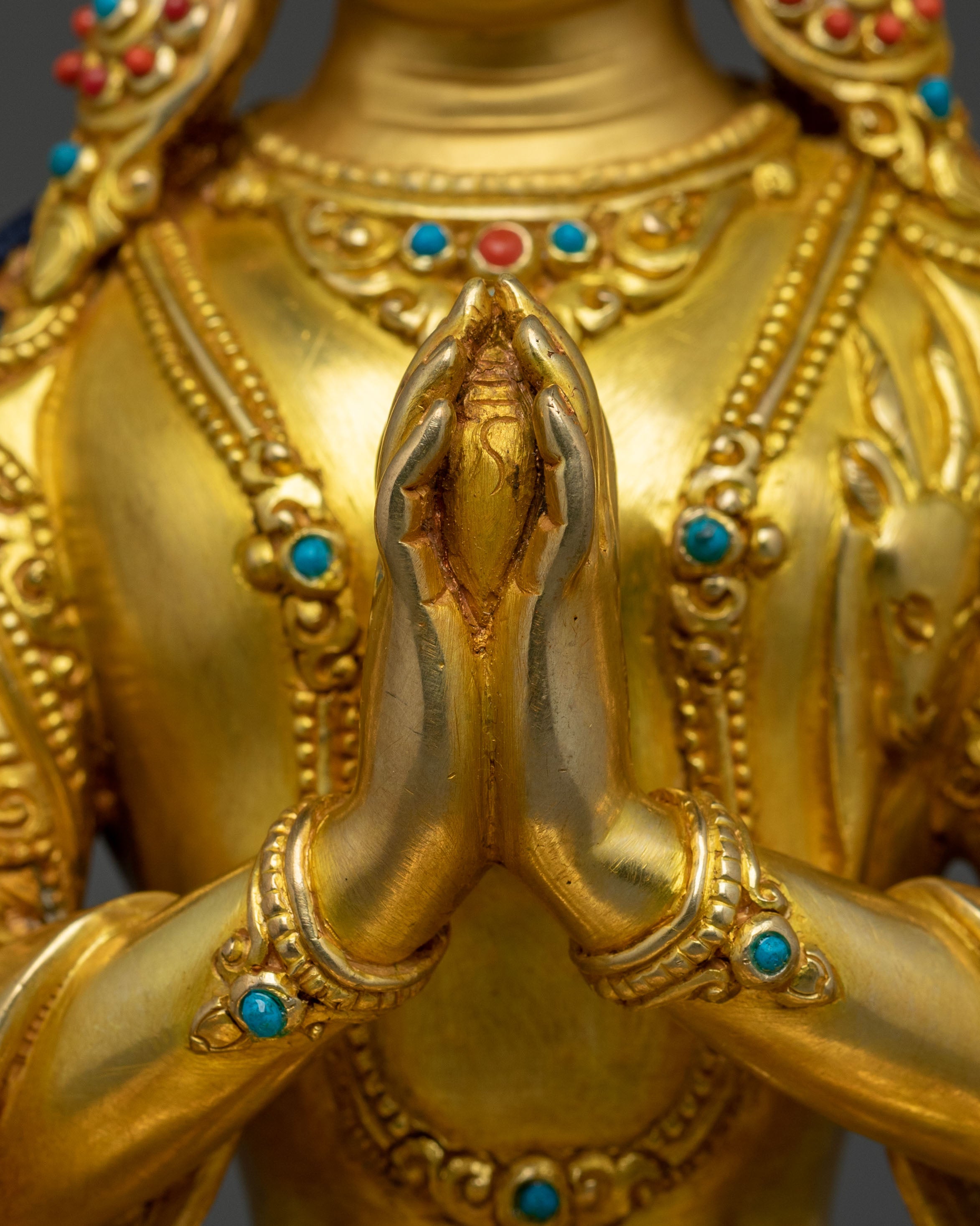 Chengrezig Avalokitesvara Buddhist Statue | Made in Nepal