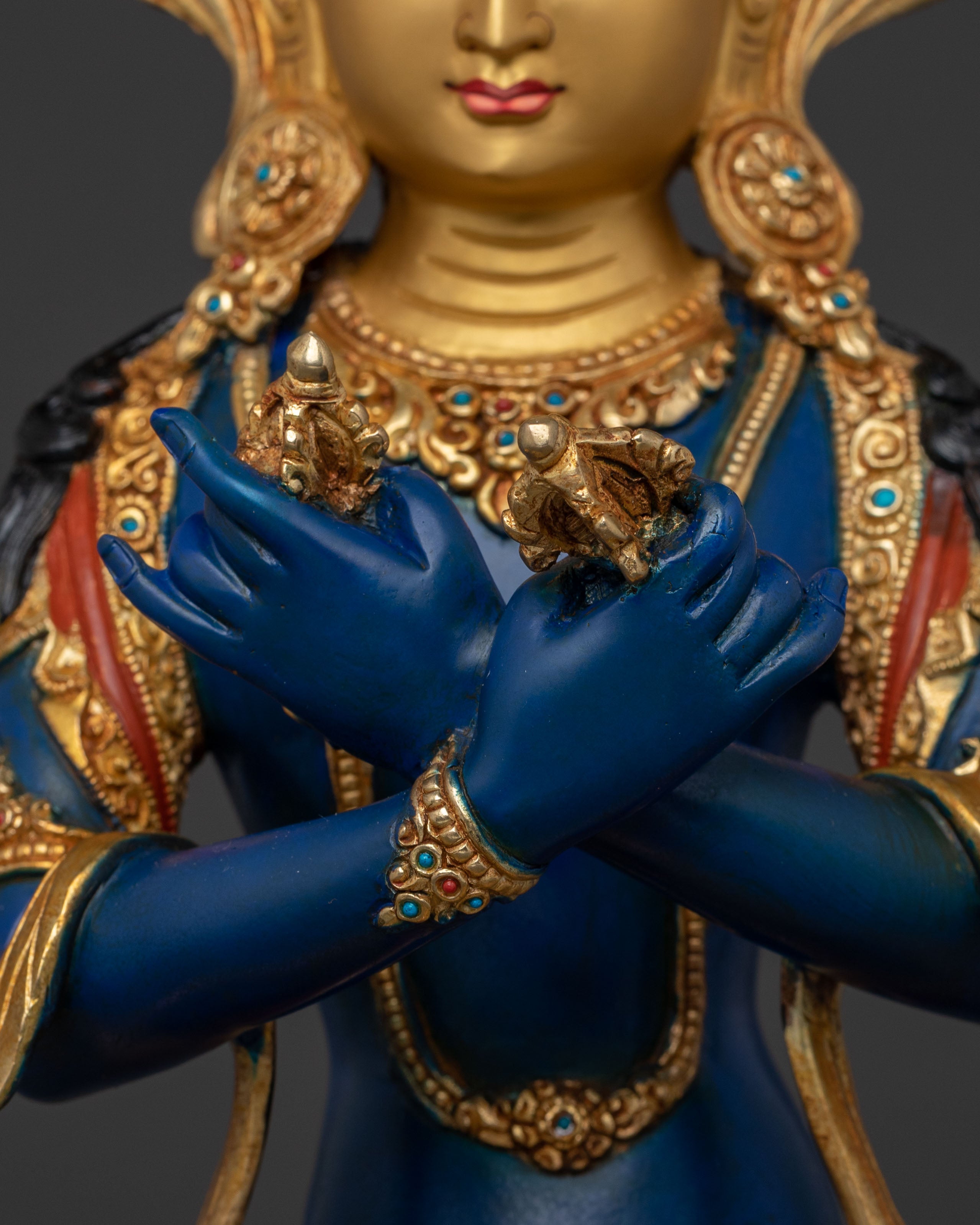 Handcrafted Vajradhara Statue: Supreme Enlightenment