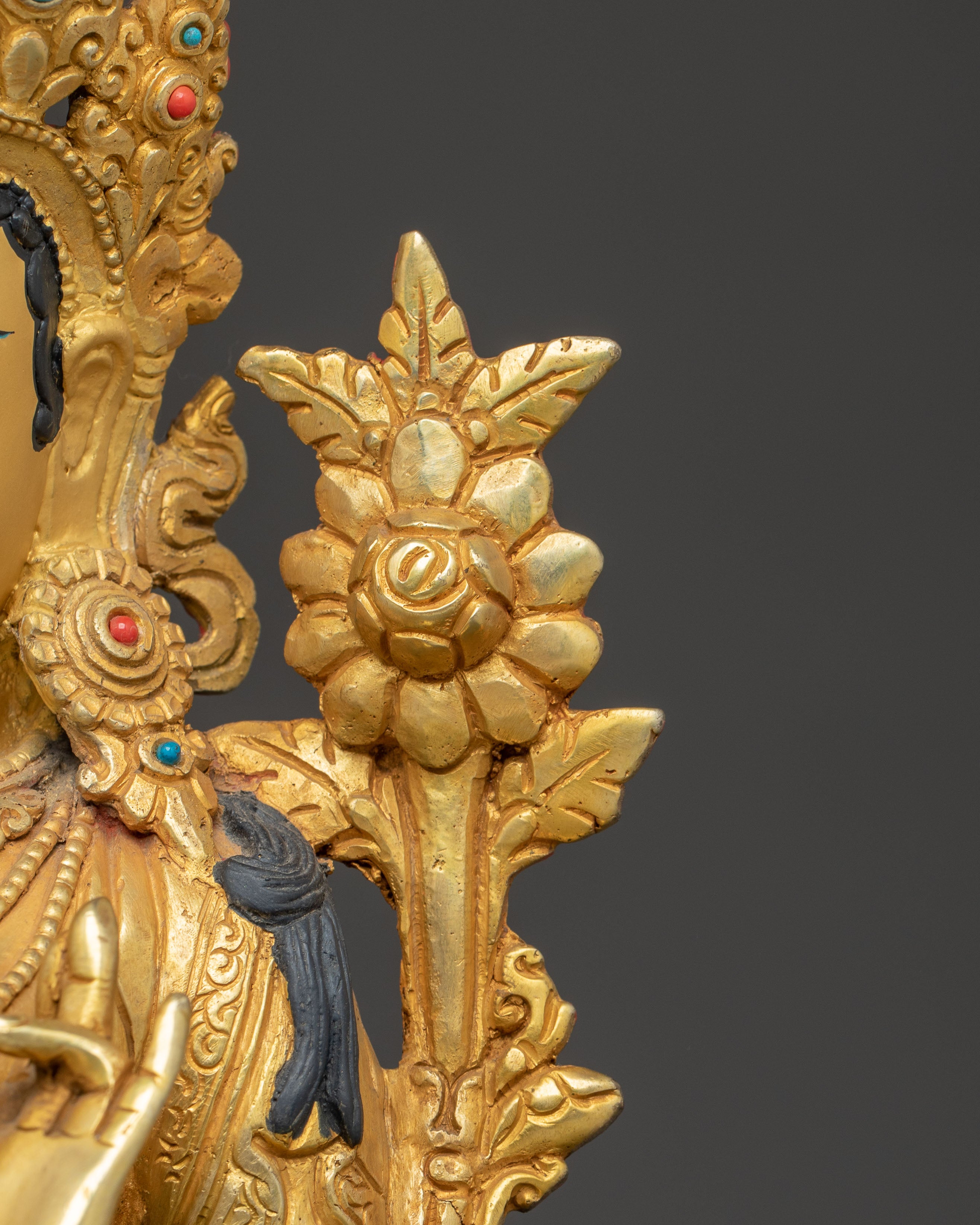 Handcrafted Buddhist Statue of Mother Green Tara | Buddhist Deity