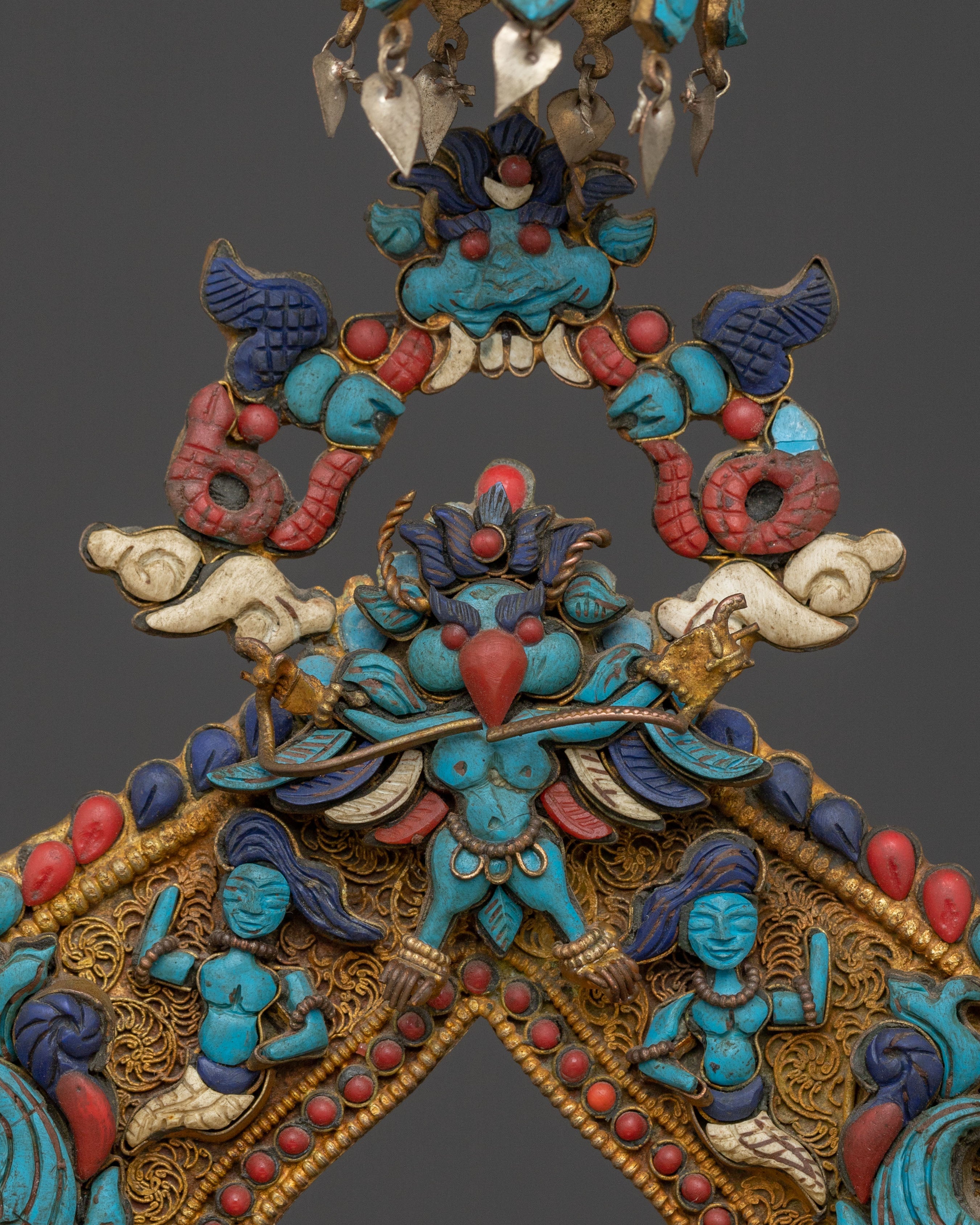Handmade Sacred Throne | Himalayan Spiritual Altar
