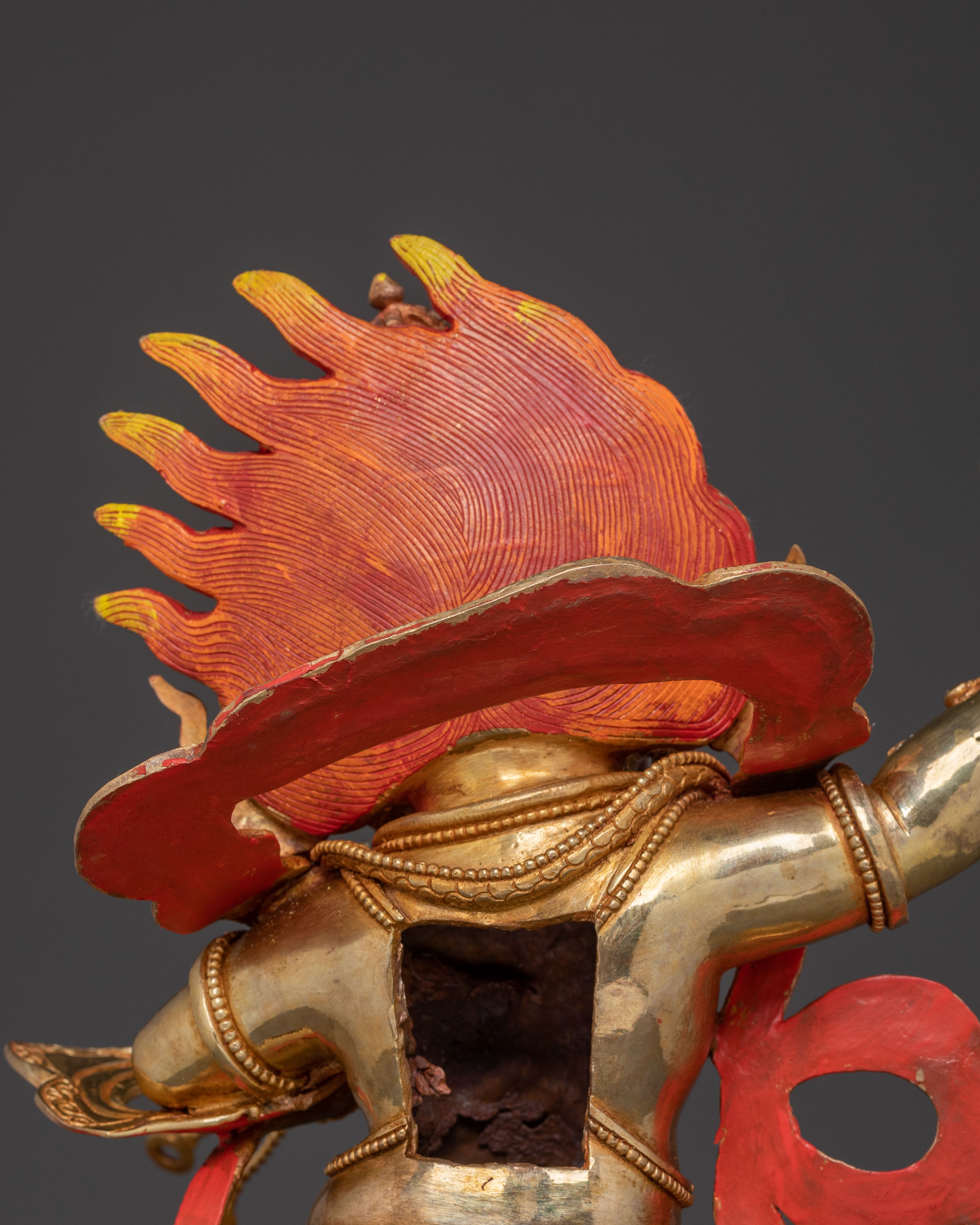 Vajrapani Wrathful Blessing Statue