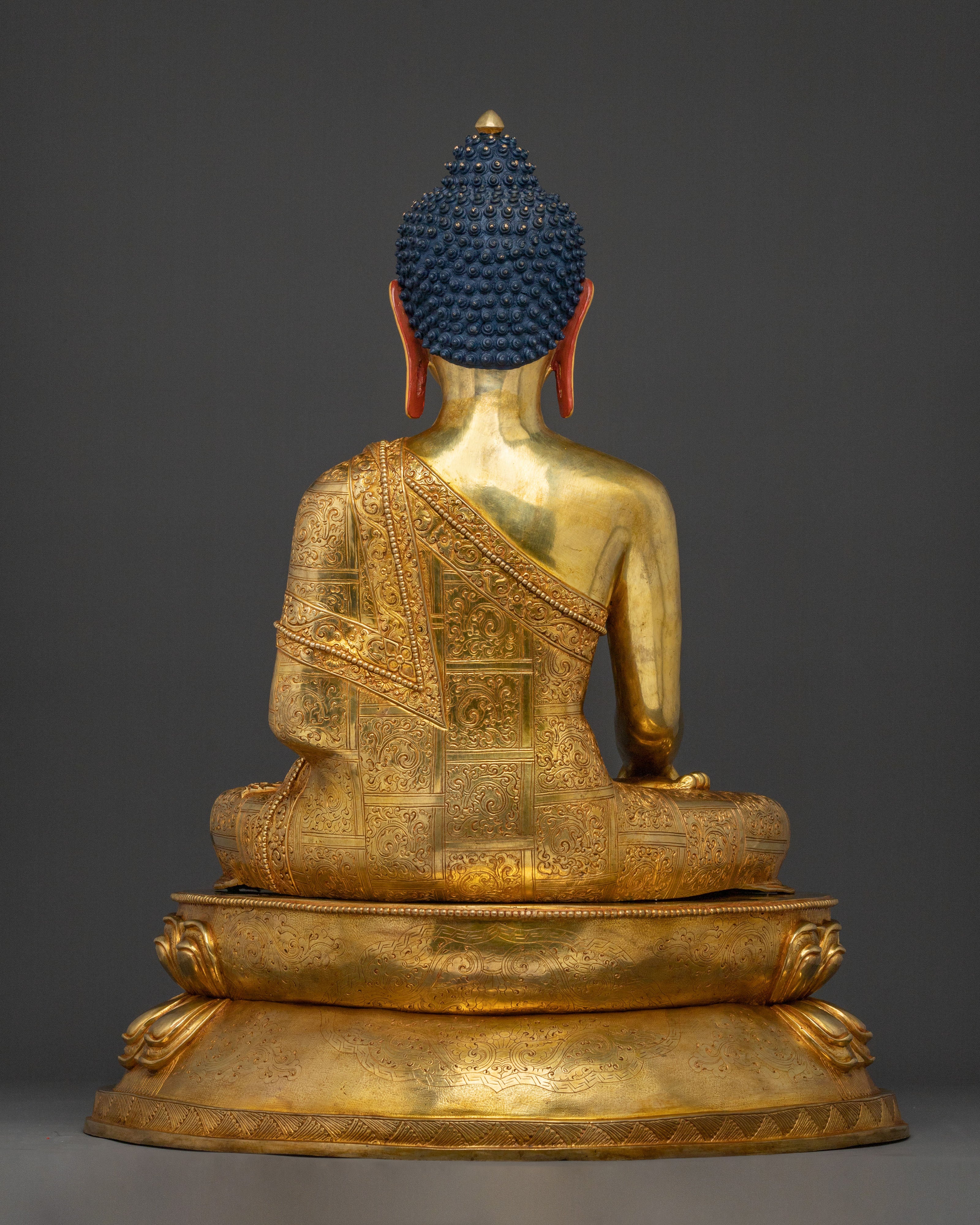 Handcrafted Shakyamuni Buddha Statue | Buddhist Decor