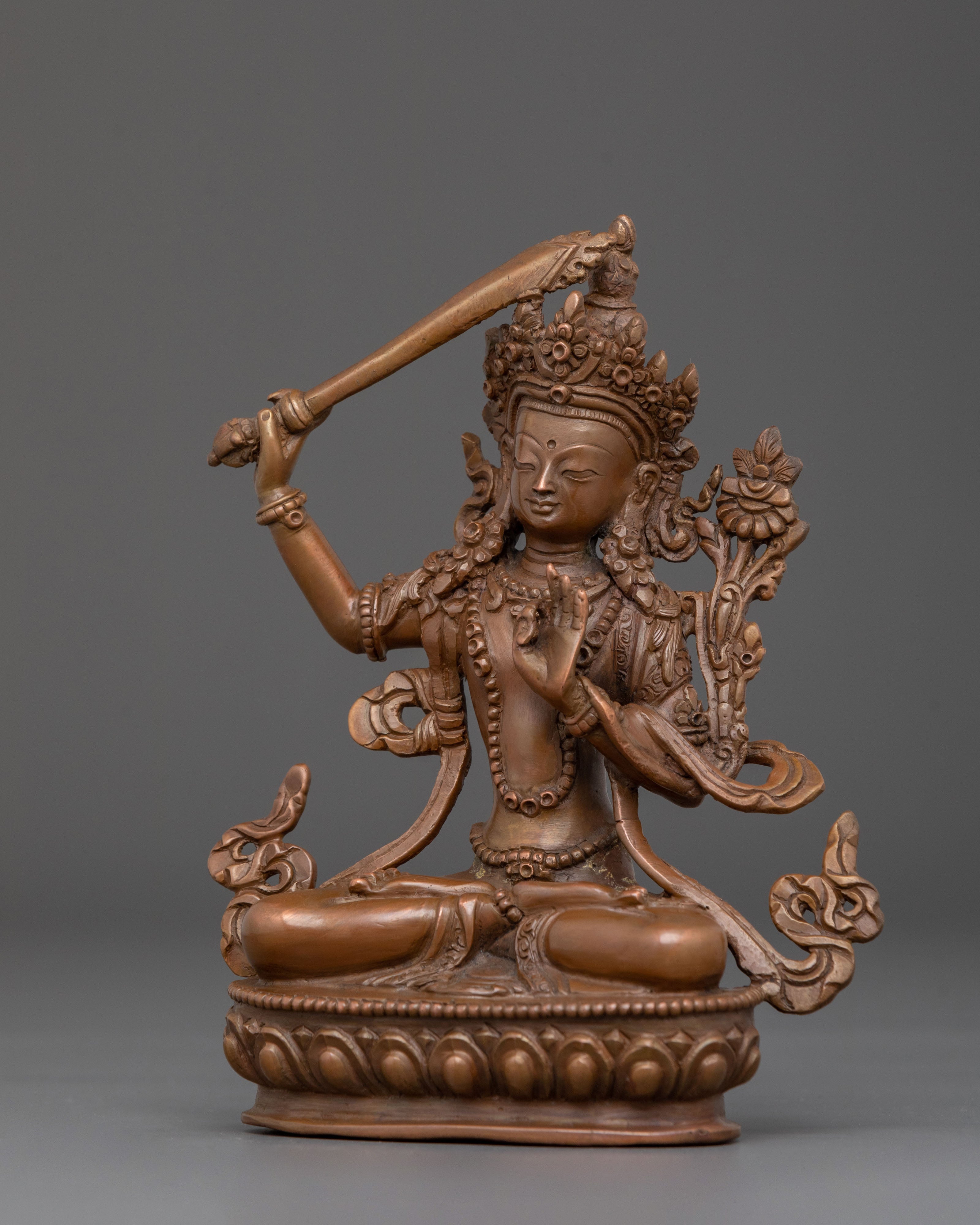 Manjushri Statue | Embodiment of Wisdom
