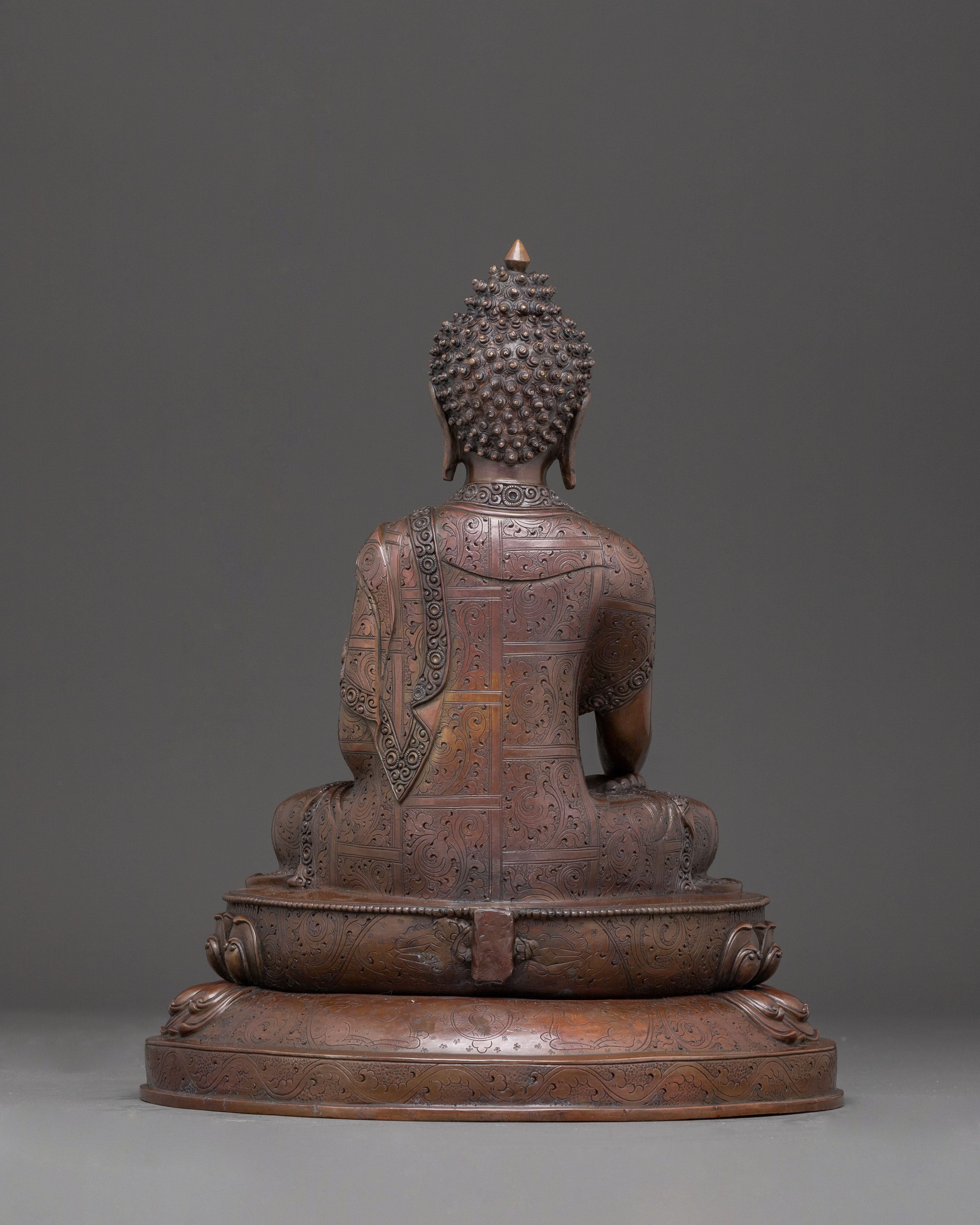 Spiritual Icon Mitrugpa Statue | Oxidized Copper Sculpture