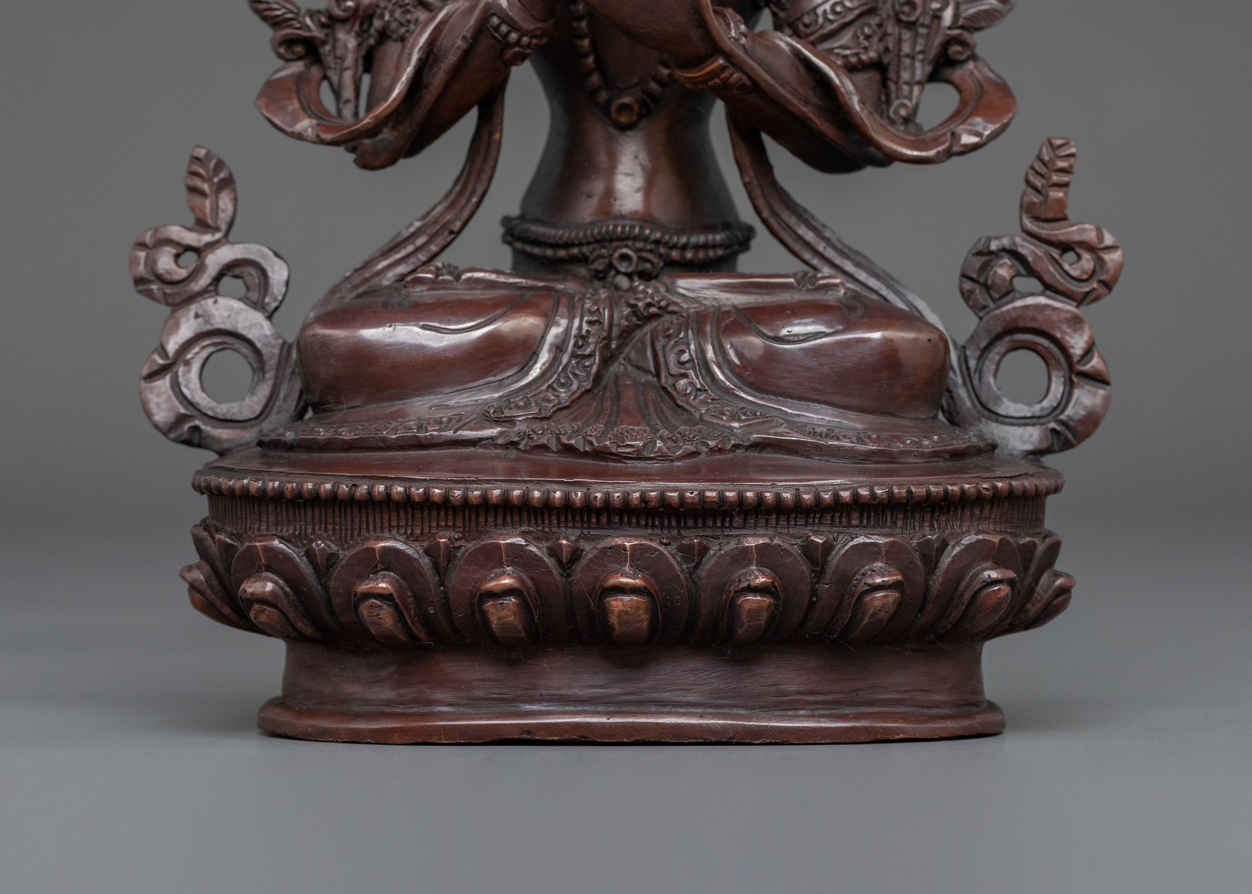 Tikshna Manjushri Sacred Buddhist Statue | Home Decor