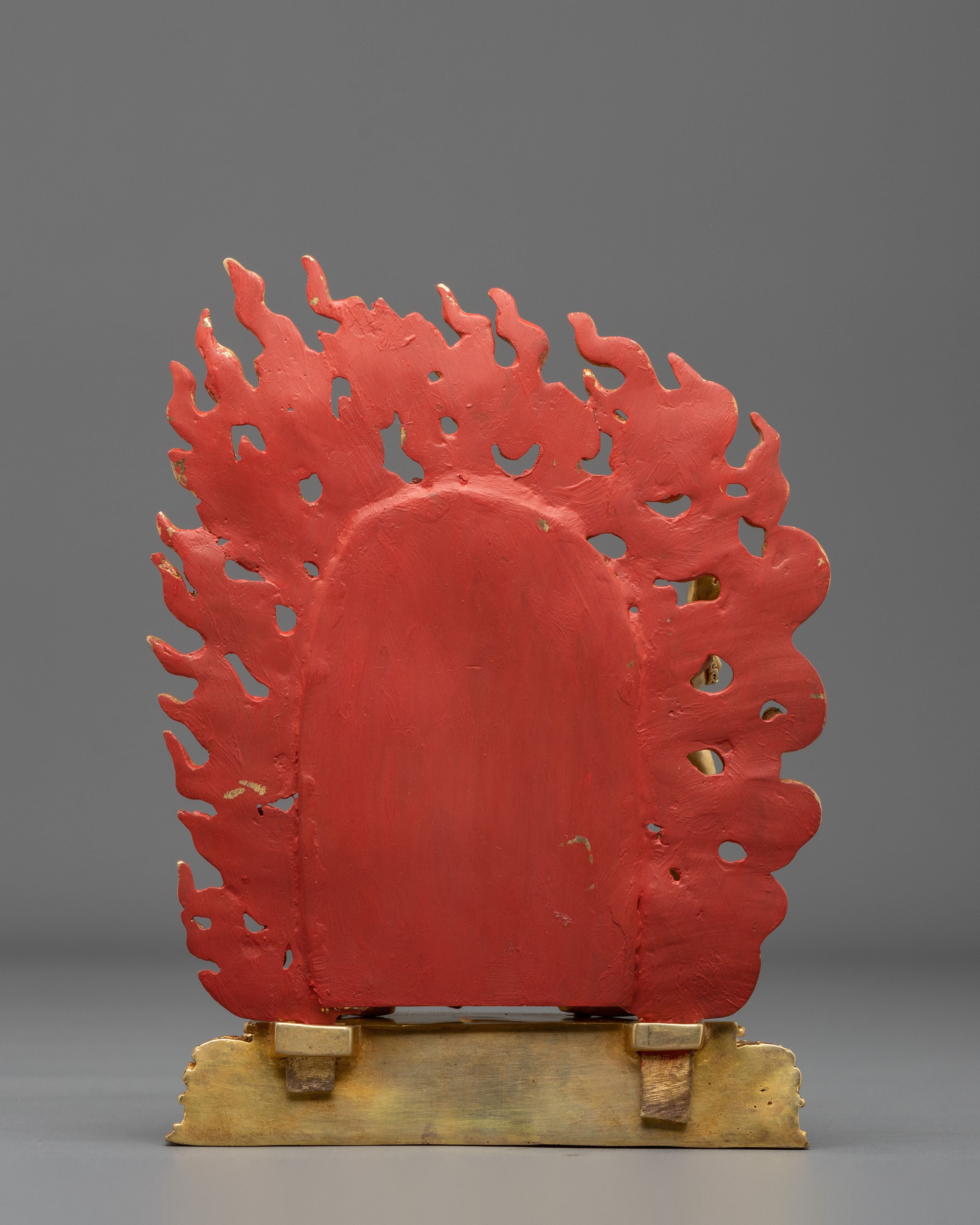 Mahakala Bernakchen Statue | Black-Cloaked Protector