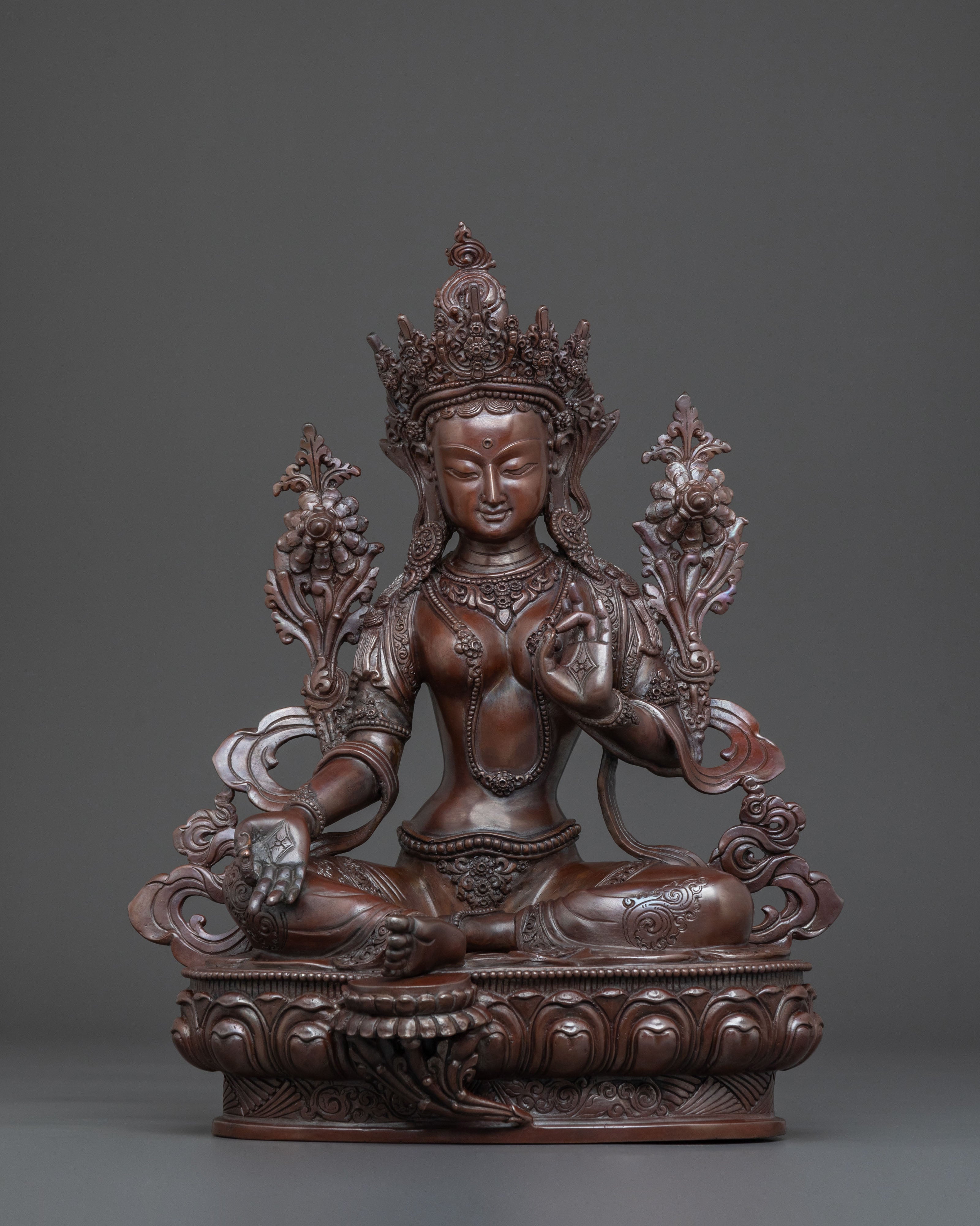 Green Tara Goddess of Swift Compassion Statue