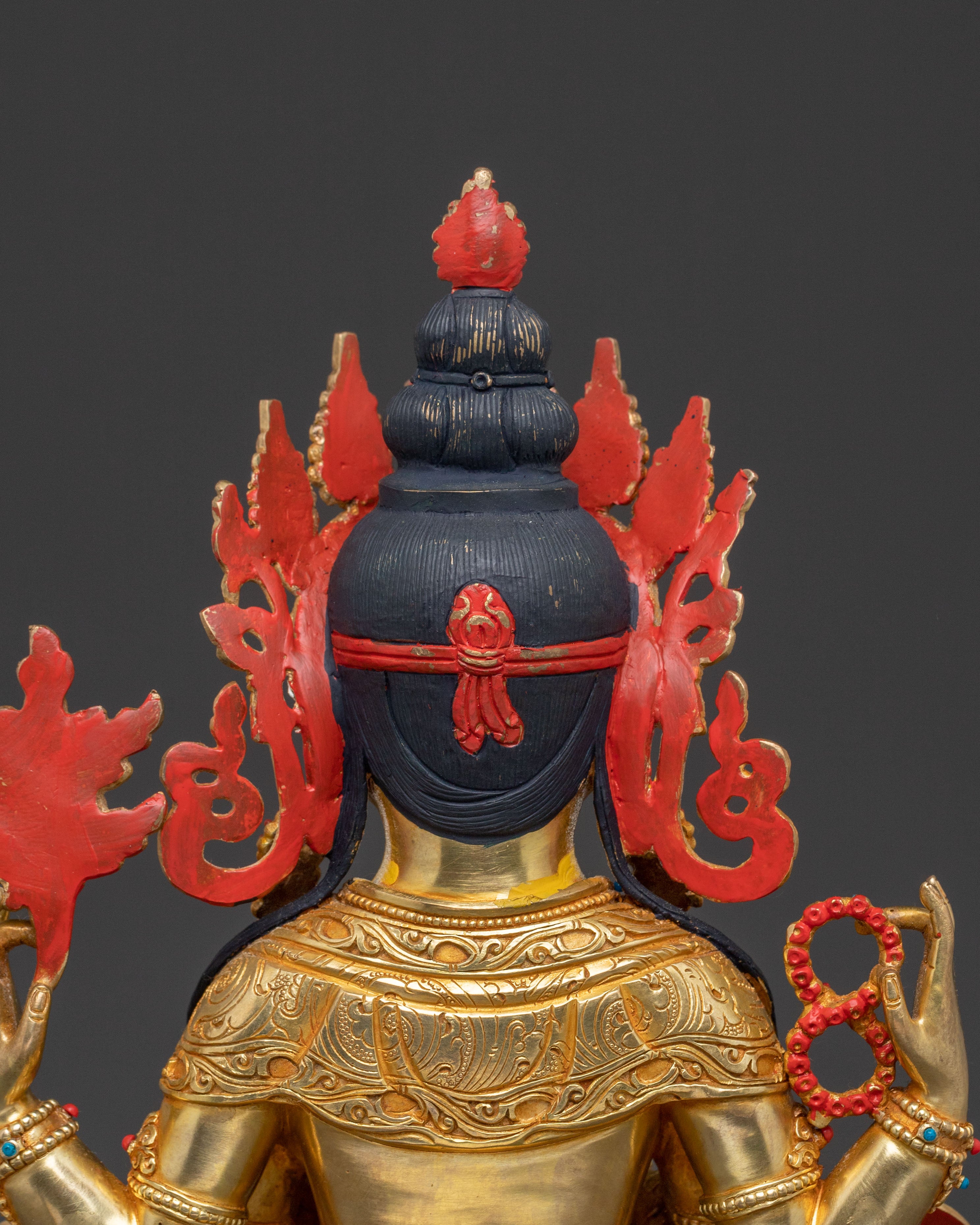 Handcrafted Chenrezig Statue | Serene Compassion