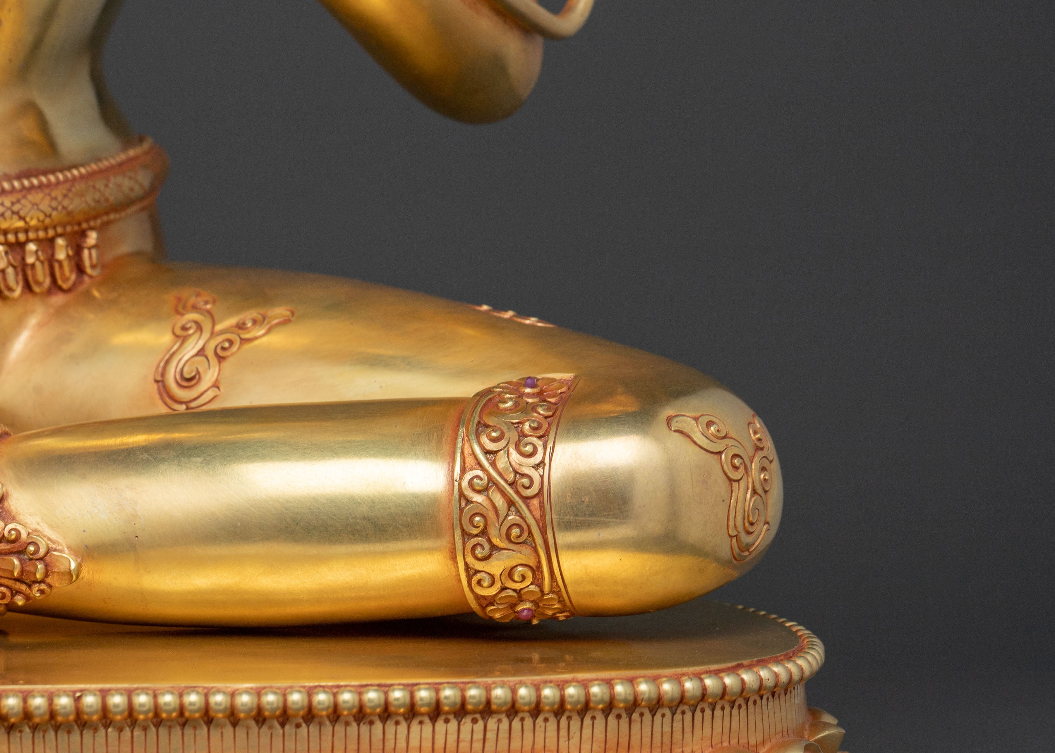 Mother Green Tara Traditional Figure: Altar Decor