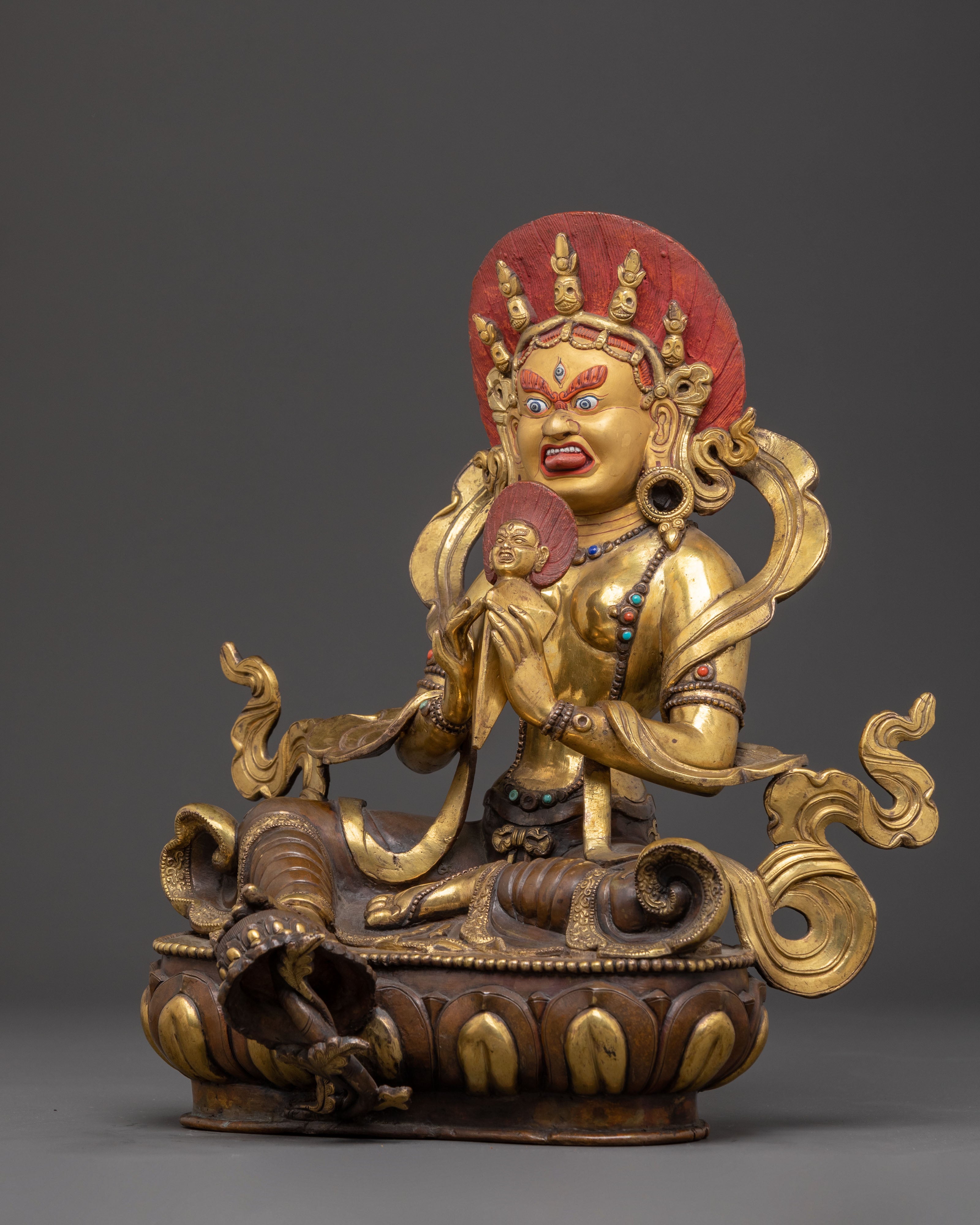 Tara Copper Statue | Symbol of Wrathful Compassion