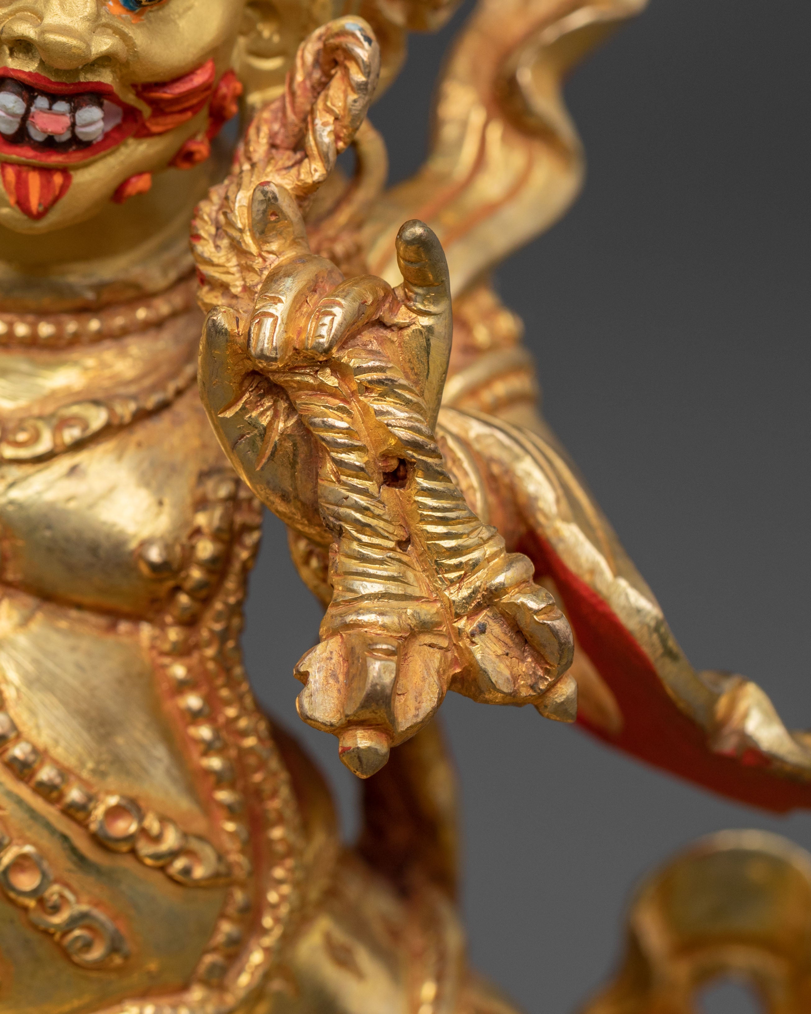 Vajrapani Deity Statue | Spiritual Protection & Meditation Deco