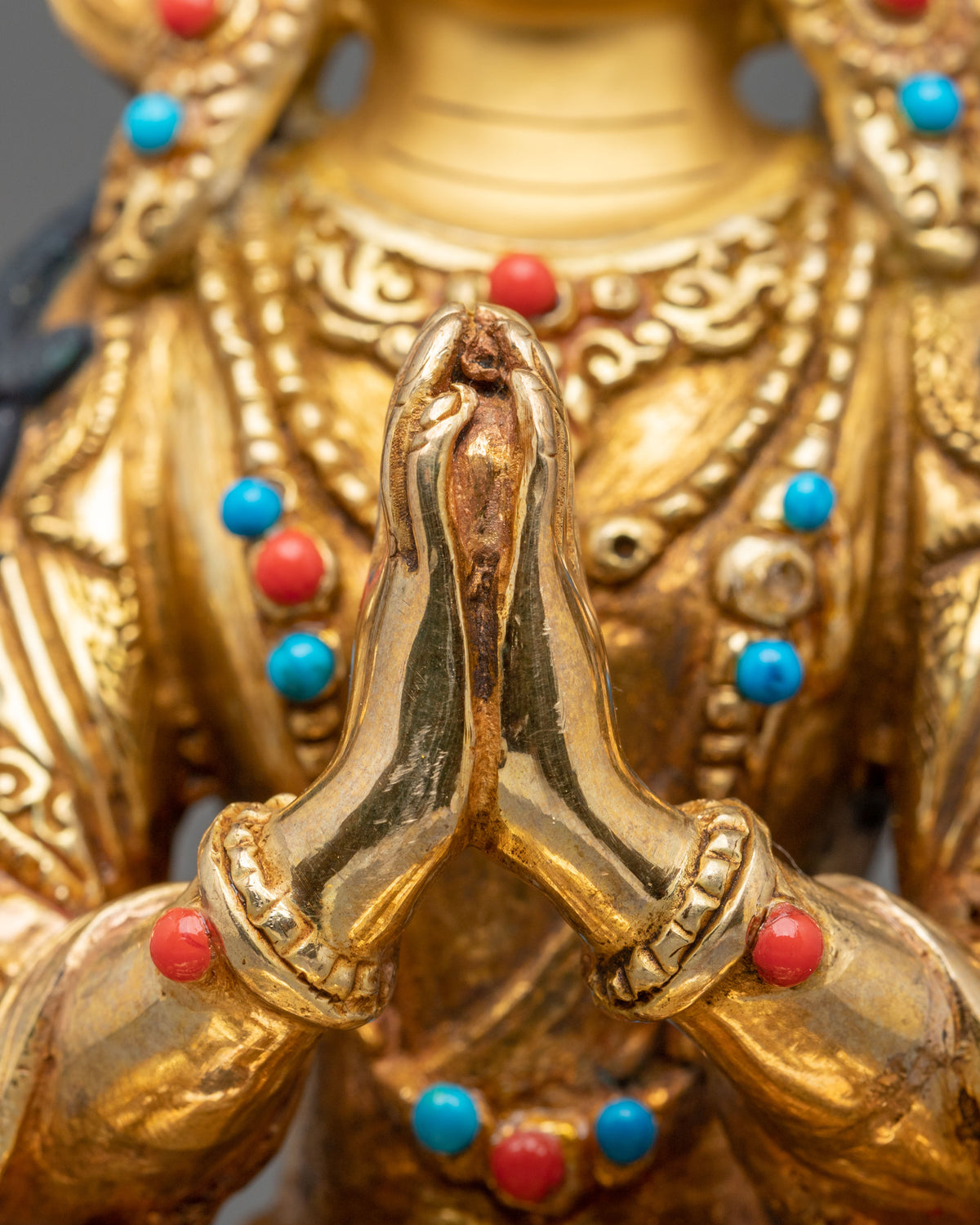 Four-Armed Chenrezig Tibetan Sculpture