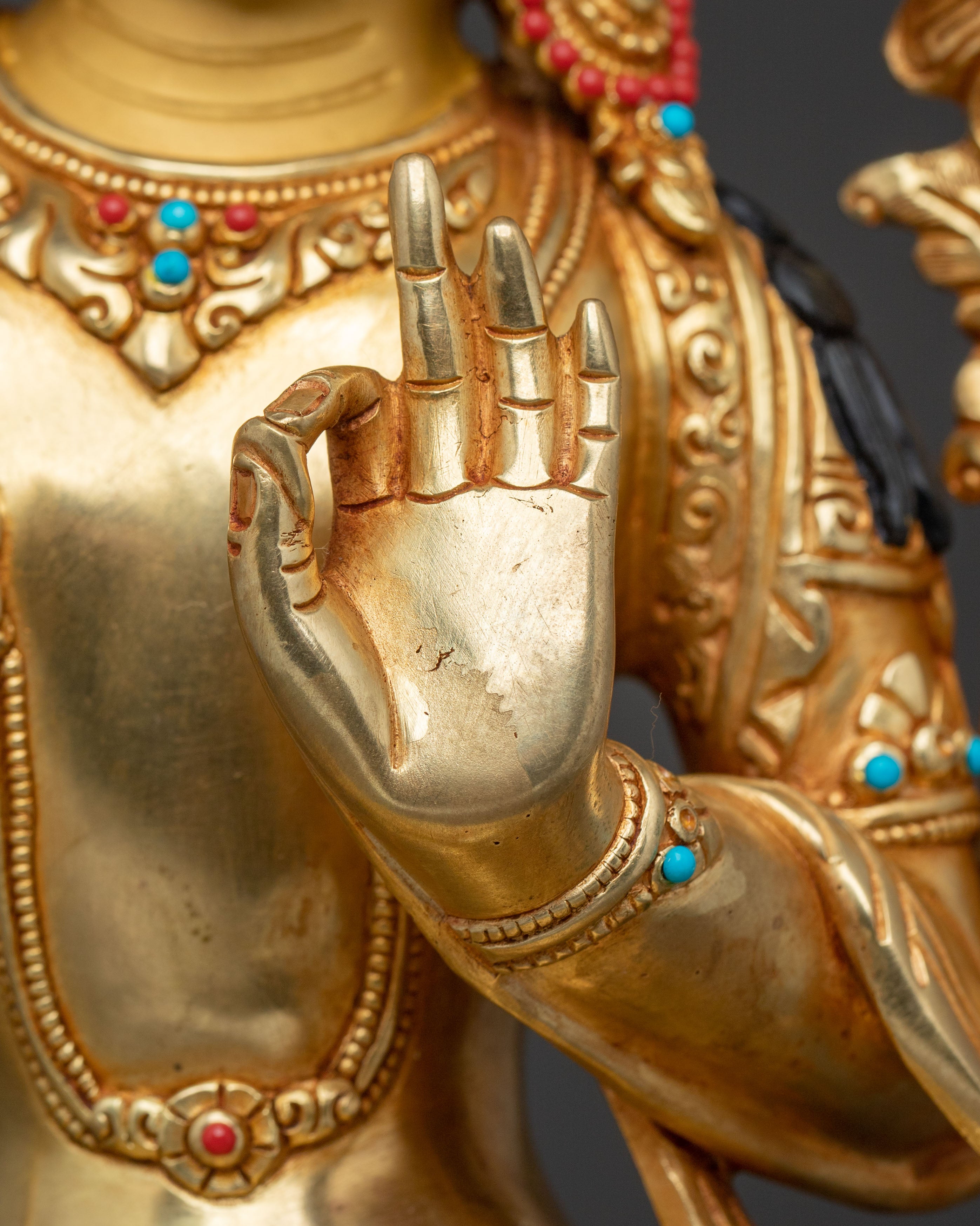 Manjushri Wisdom Statue | Buddhist Altar Decor