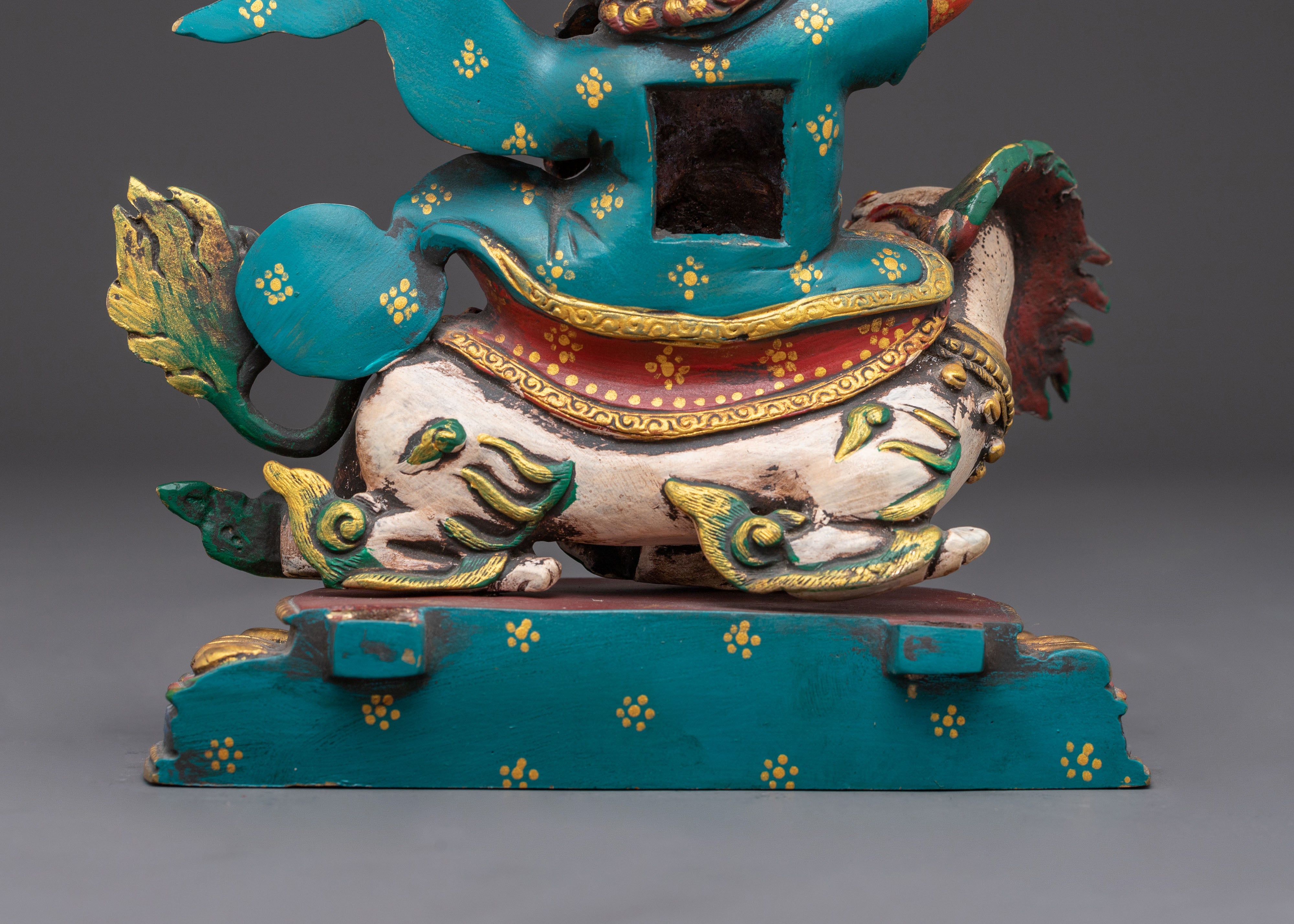 Dojre Legpa Handcrafted Statue | Tibetan Wrathful Deity of Protection