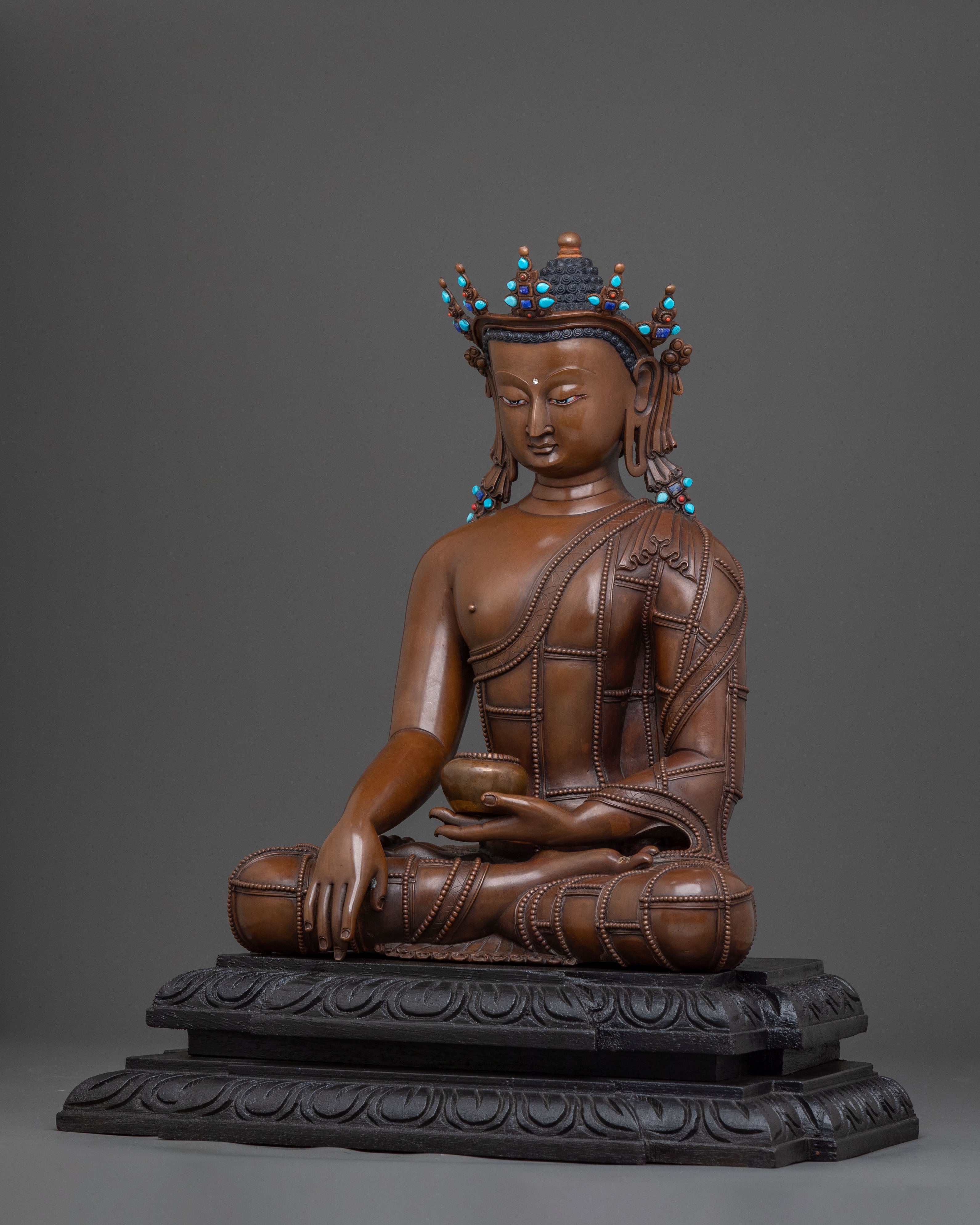 Crown Shakyamuni Buddha Statue for Peace