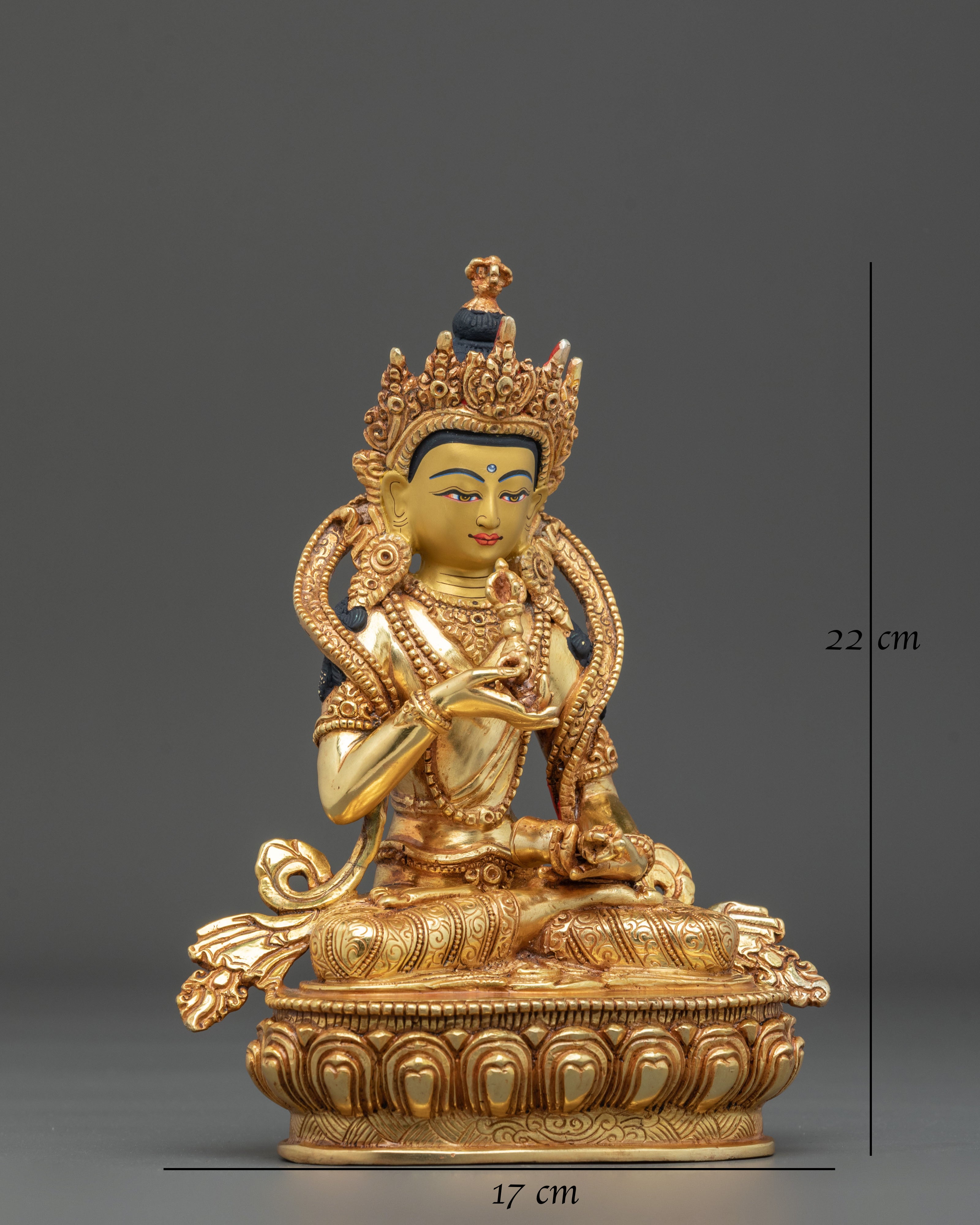Vajrasattva Himalayan Sacred Statue: Purifier of Negative Karma