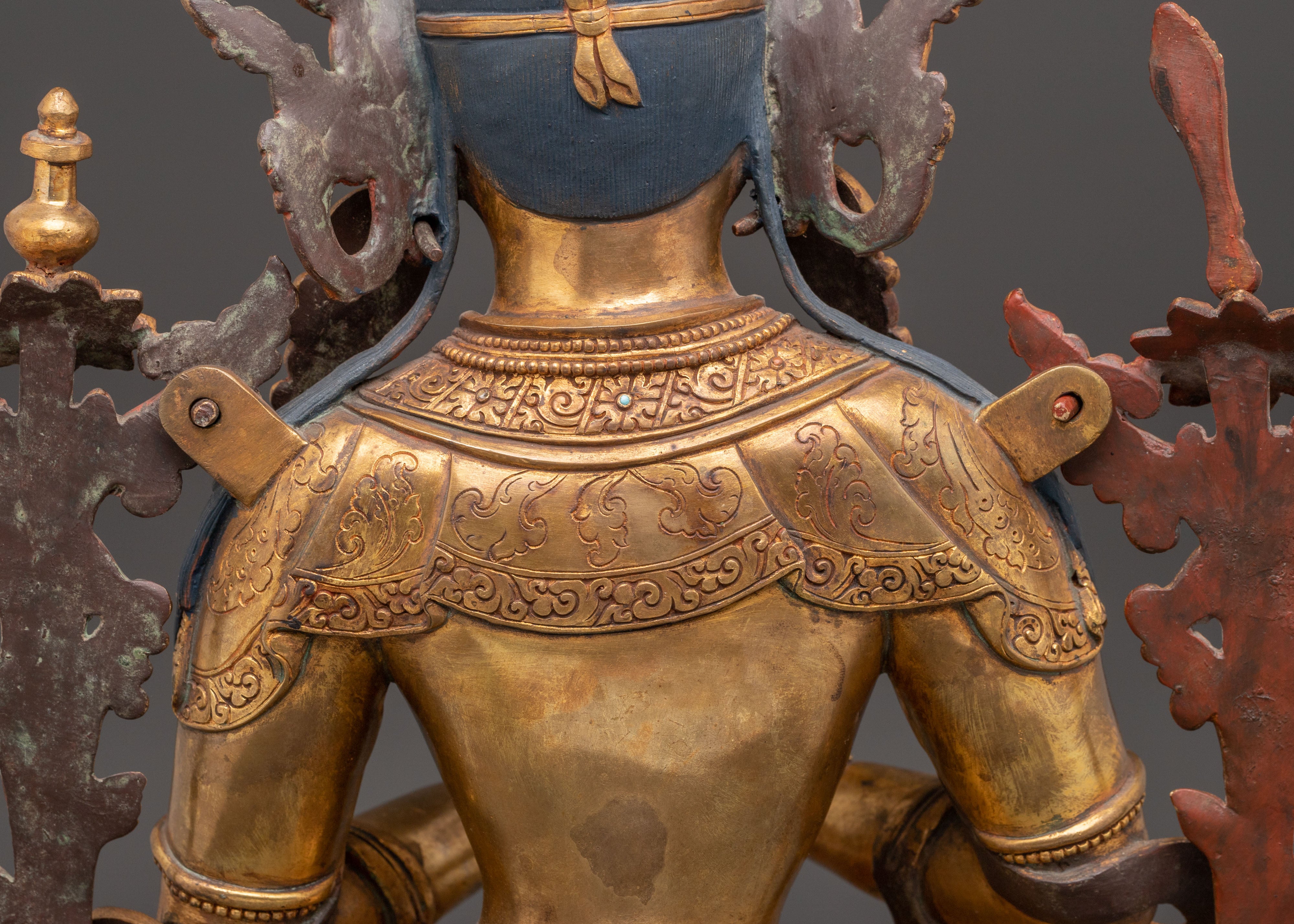 Statue of Maitreya Buddha of the Future | Traditional Himalayan Art