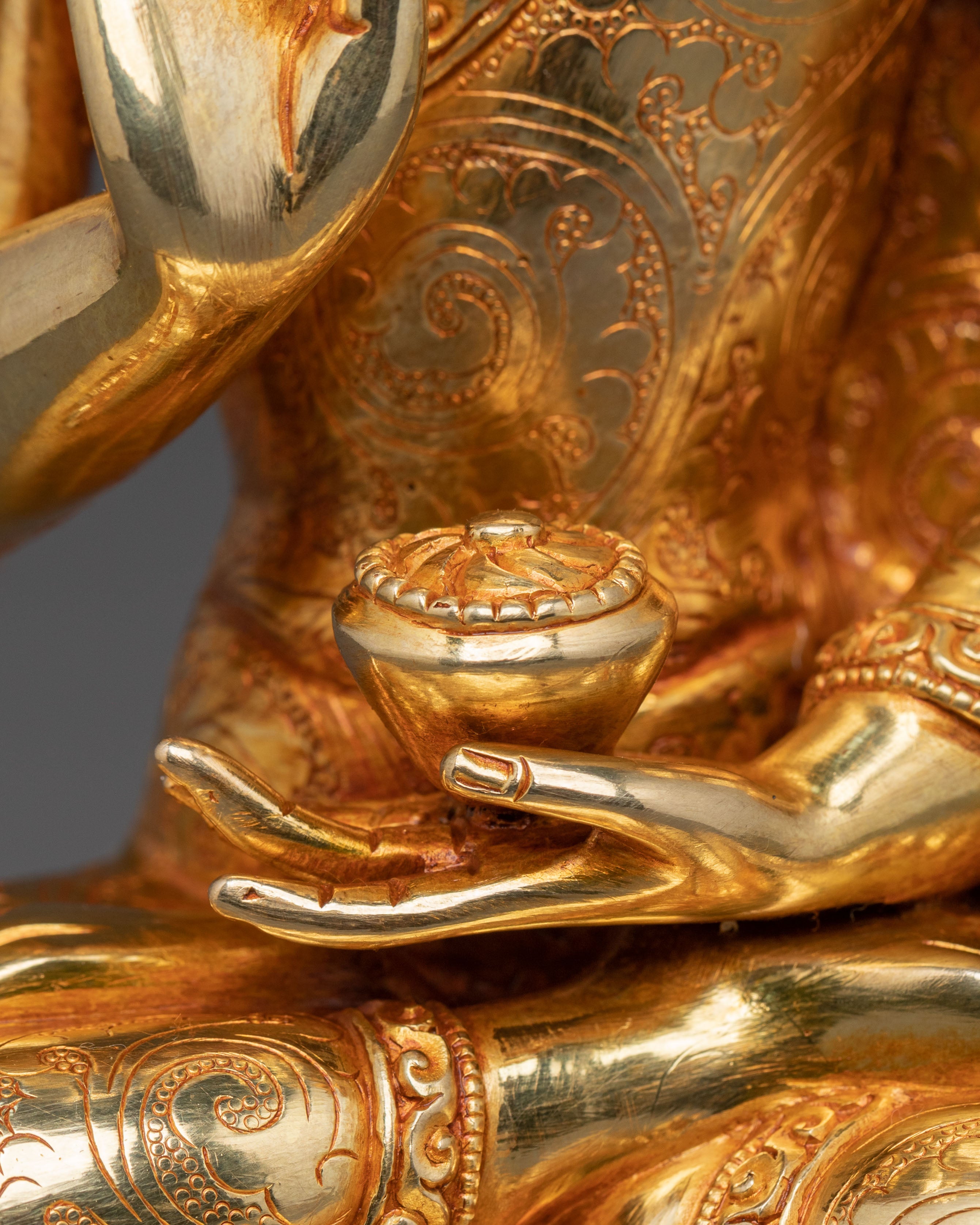 Five Dhyani Buddha Divine Statue Set | Altar Decor