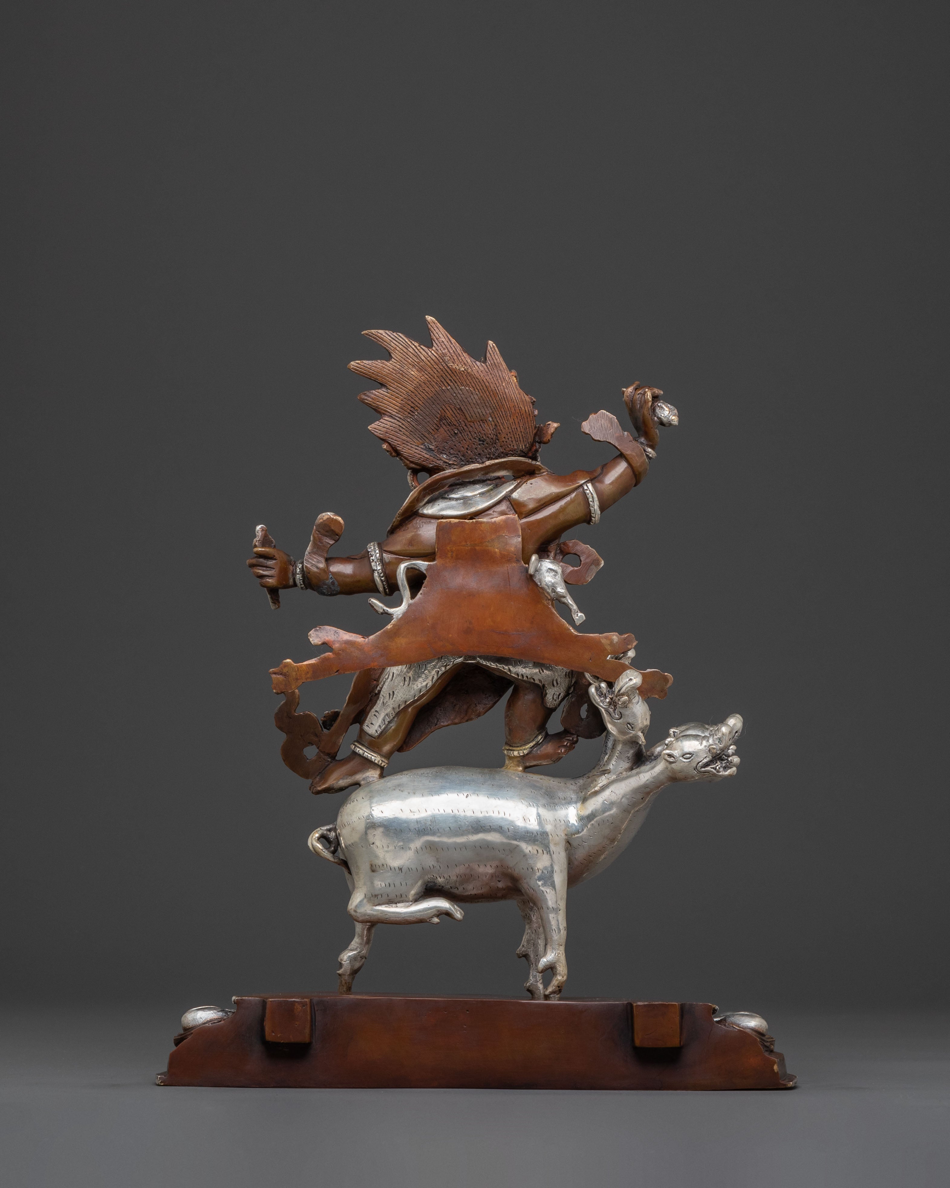 Dorje Gotrab Statue – Oxidized Copper Craft