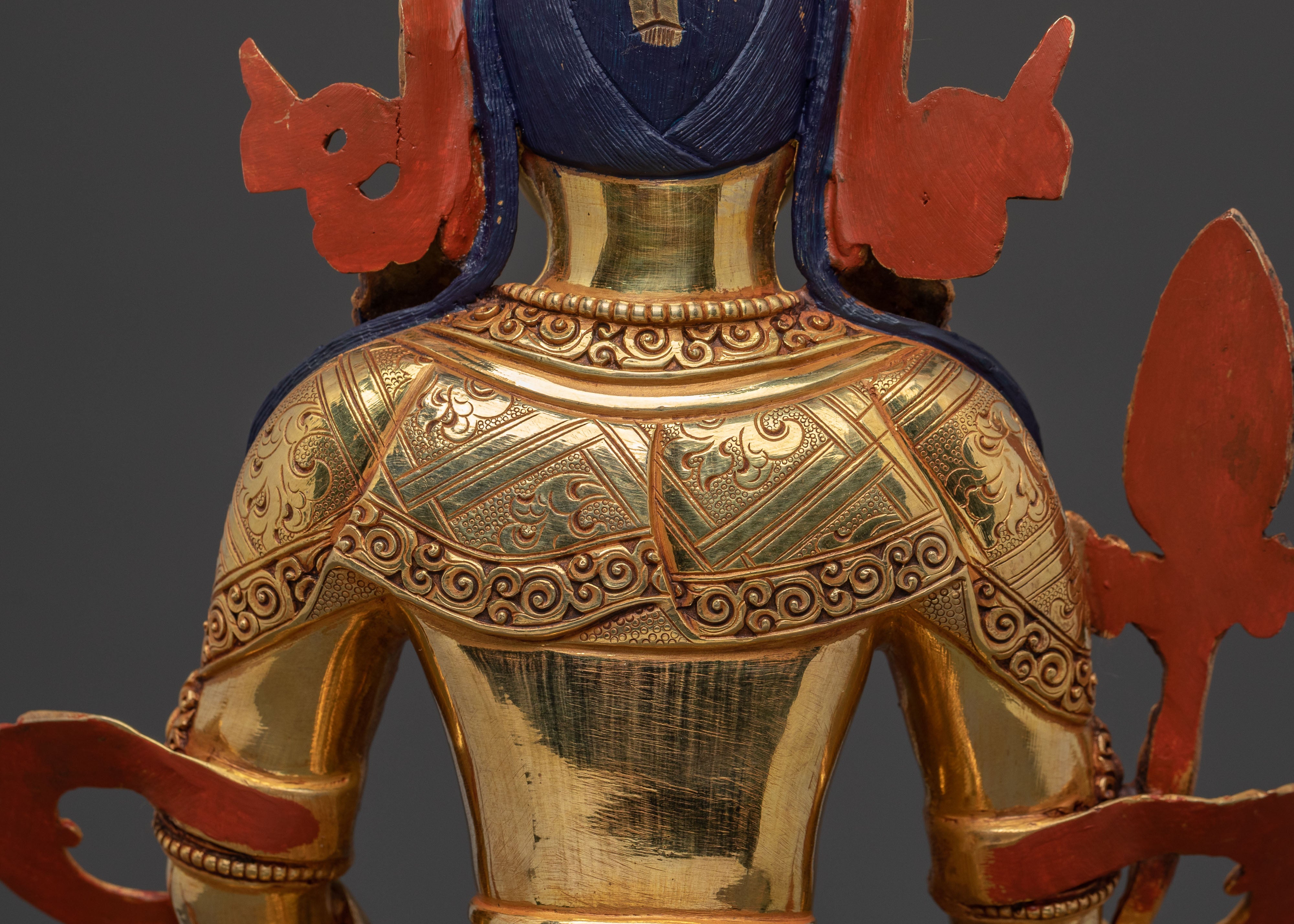 Handcrafted Kshitigarbha Statue | Made in Nepal