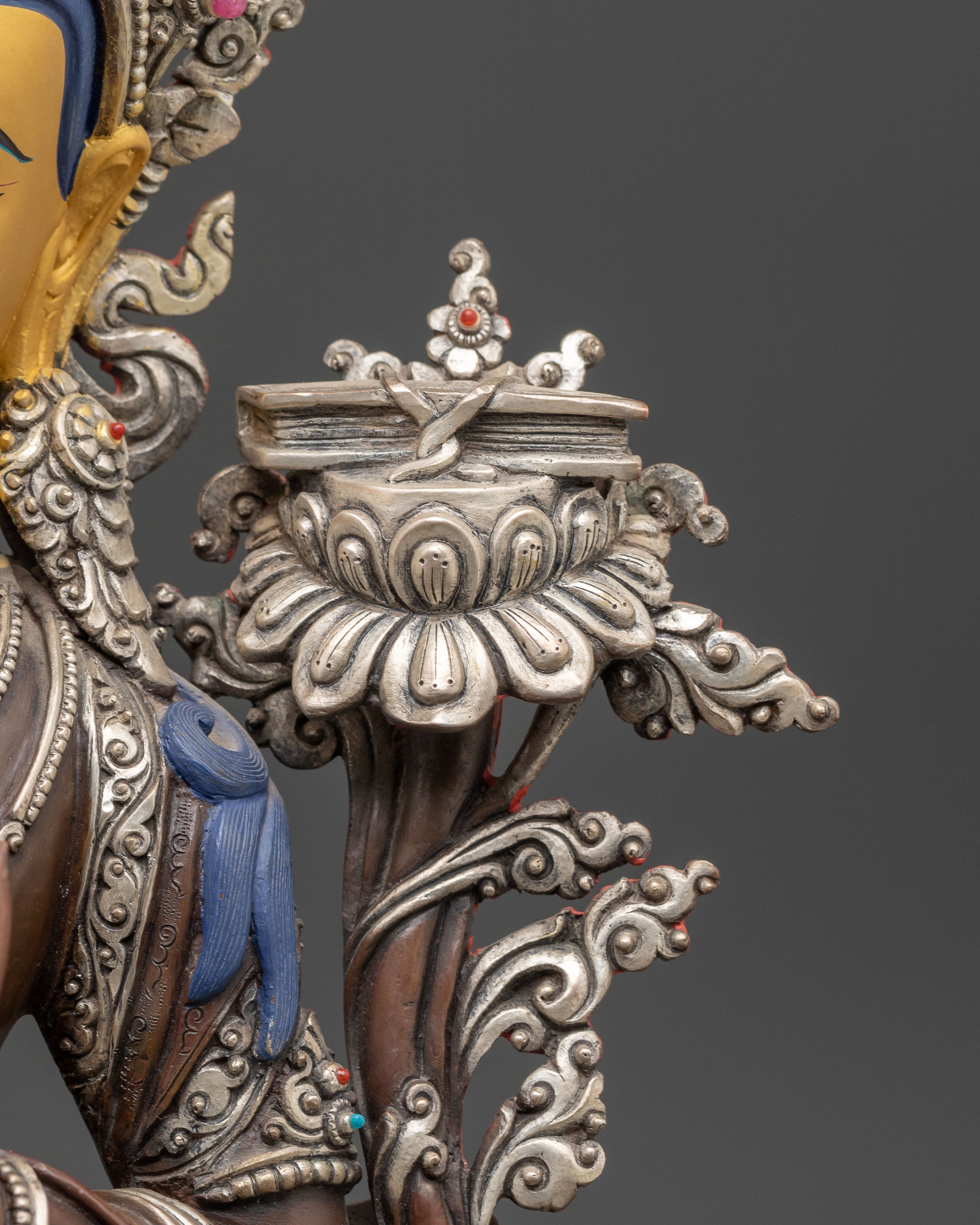 Wisdom Deity Manjushri Statue | Bodhisattva of Power and Wisdom